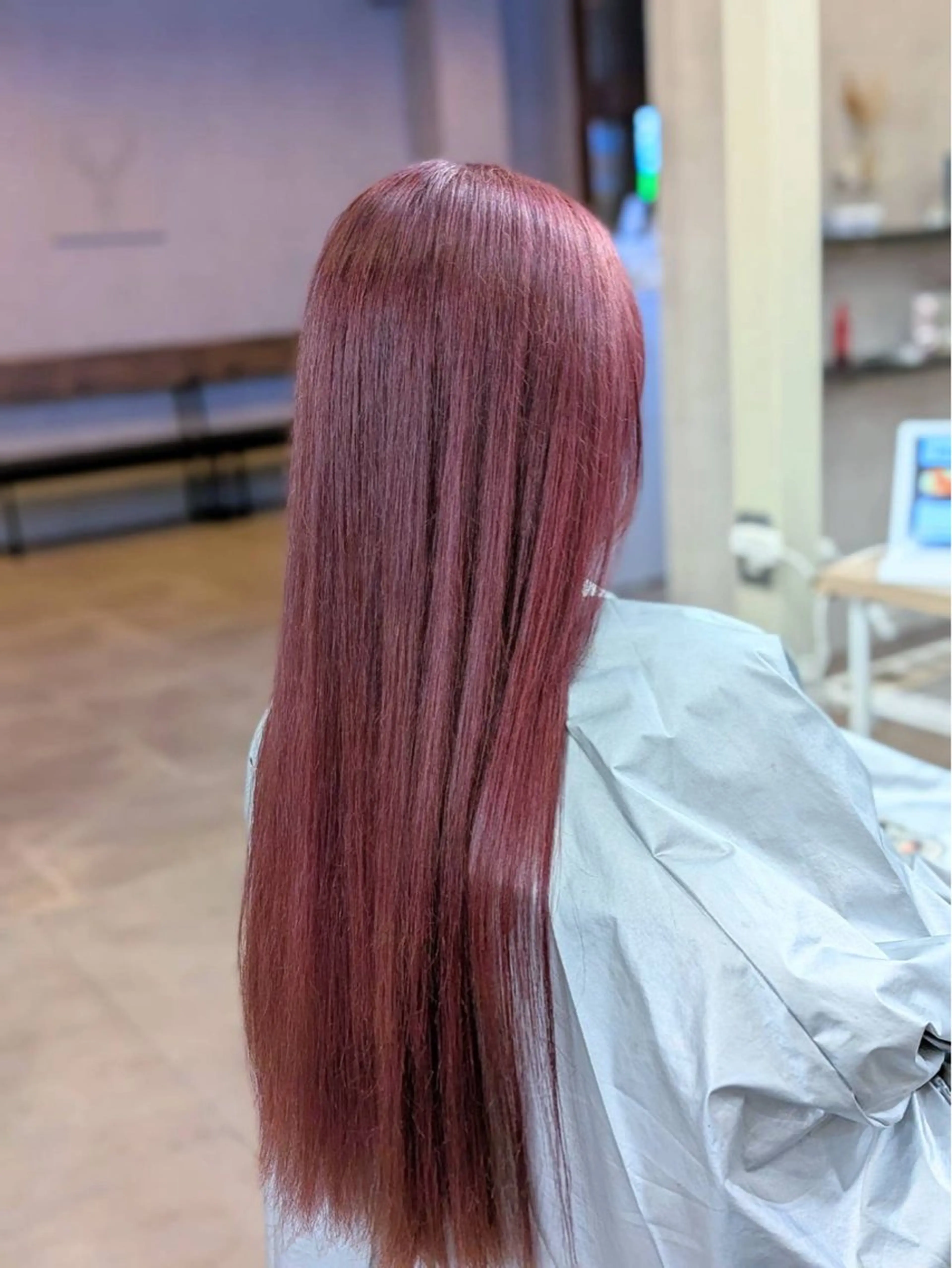 ロング ヘアカラー 縮毛矯正/わだ リュウシン🐉のヘアスタイル