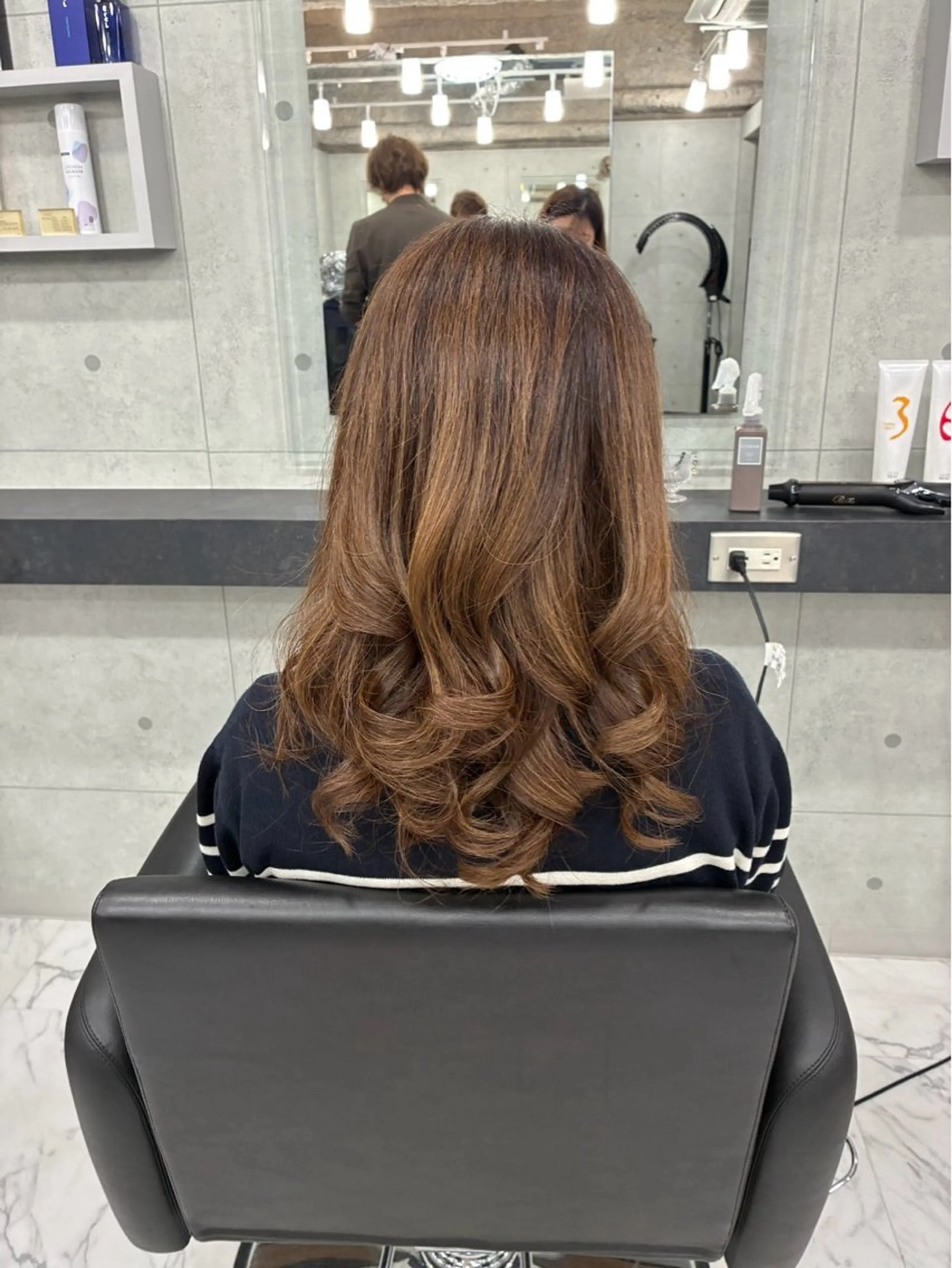 ロング カラー カット ヘアカラー トリートメント Endearing所属・Endearing 北澤那未🌟銀座のヘアスタイル