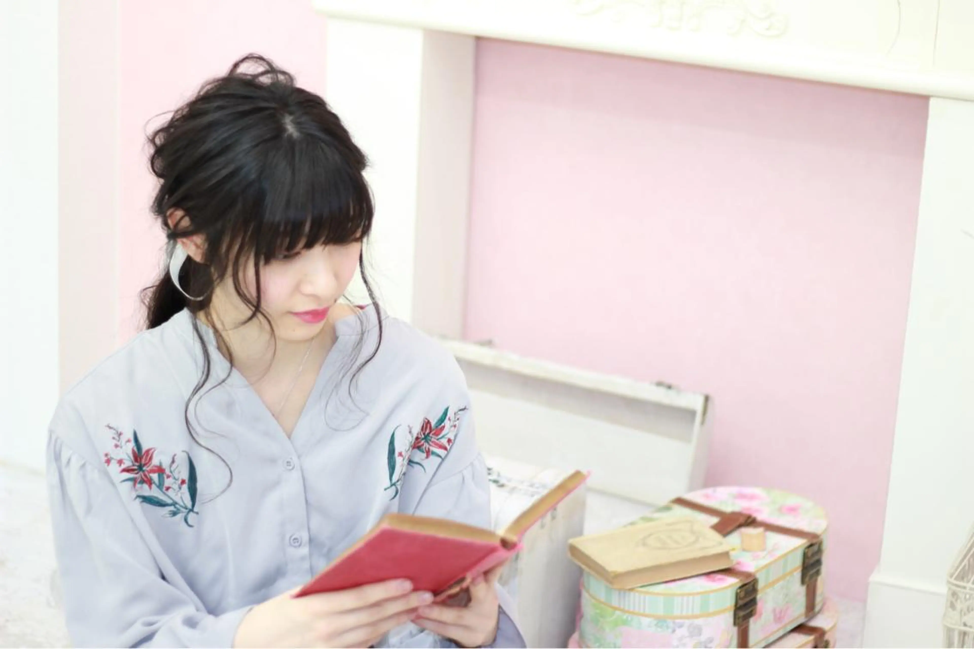 セミロング ヘアアレンジ 遠藤 拓馬のヘアスタイル