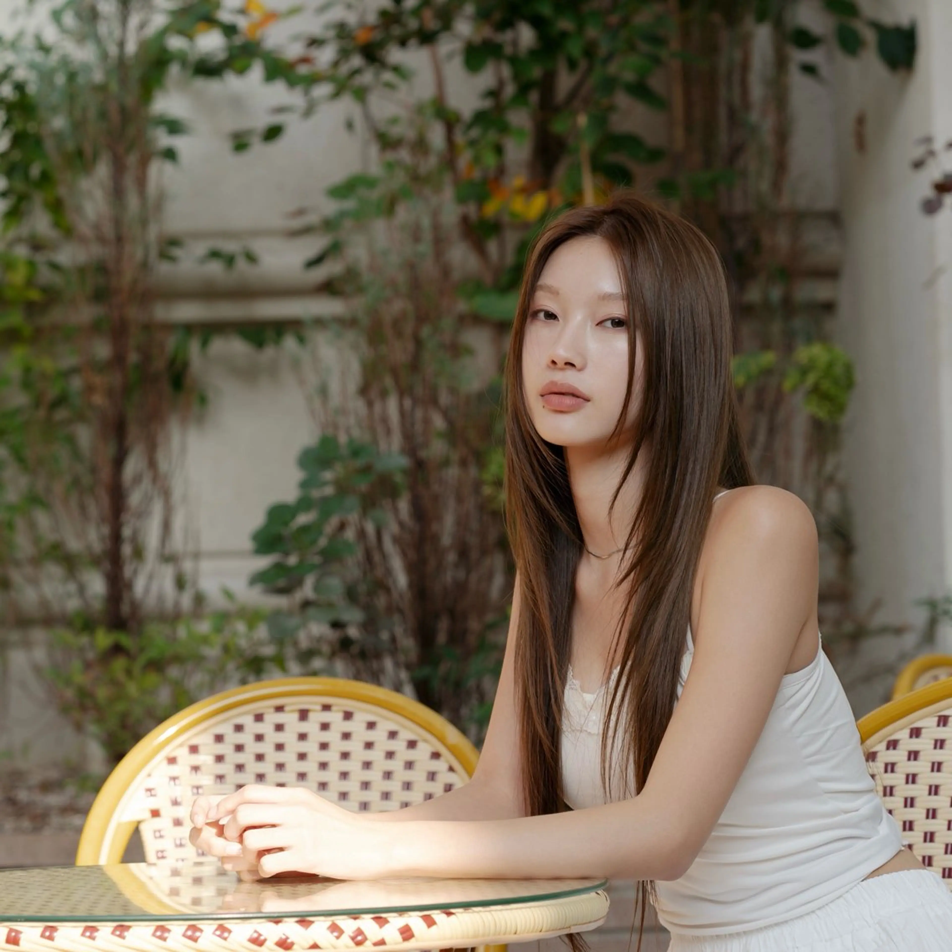 ロング ダン/メンズ/ 顔周り×透明感カラーのヘアスタイル