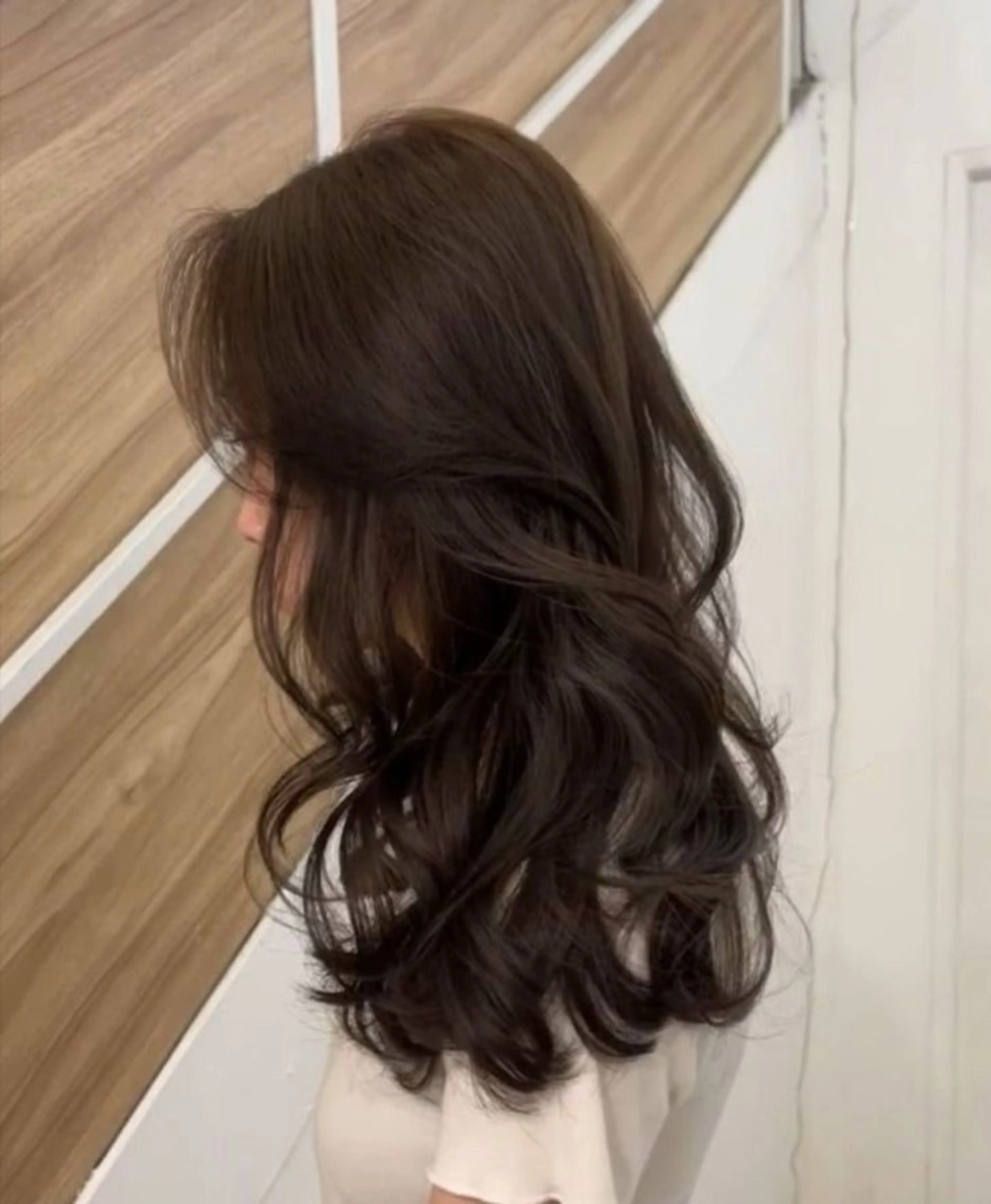 ロング パーマ AmanD'or所属・内藤 万季人のヘアスタイル