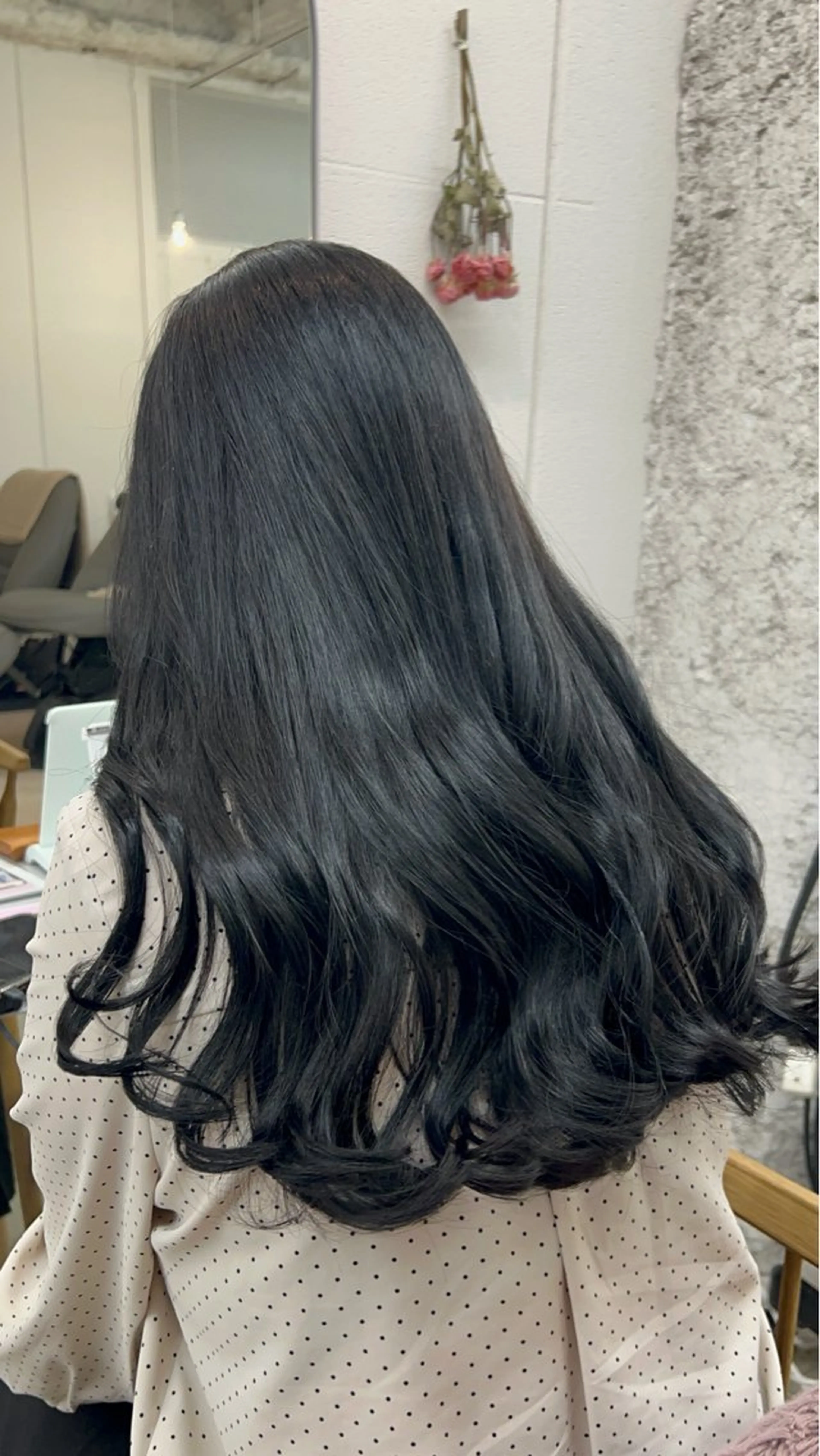 ロング カット ヘアカラー トリートメント 名古屋/伏見/花屋 併設/不破新のヘアスタイル