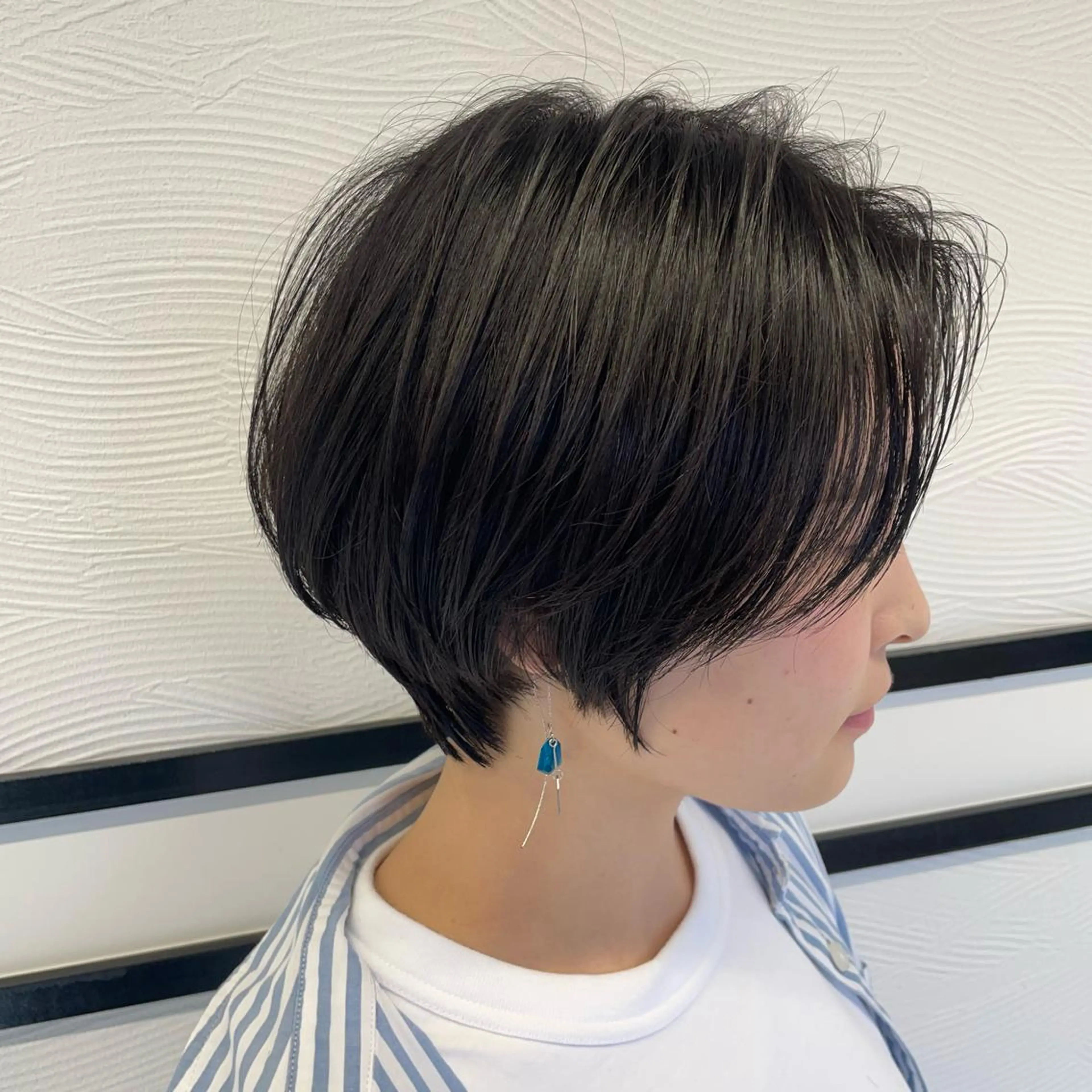 ショート カット トリートメント 小顔カット✨ 透明感カラーのヘアスタイル