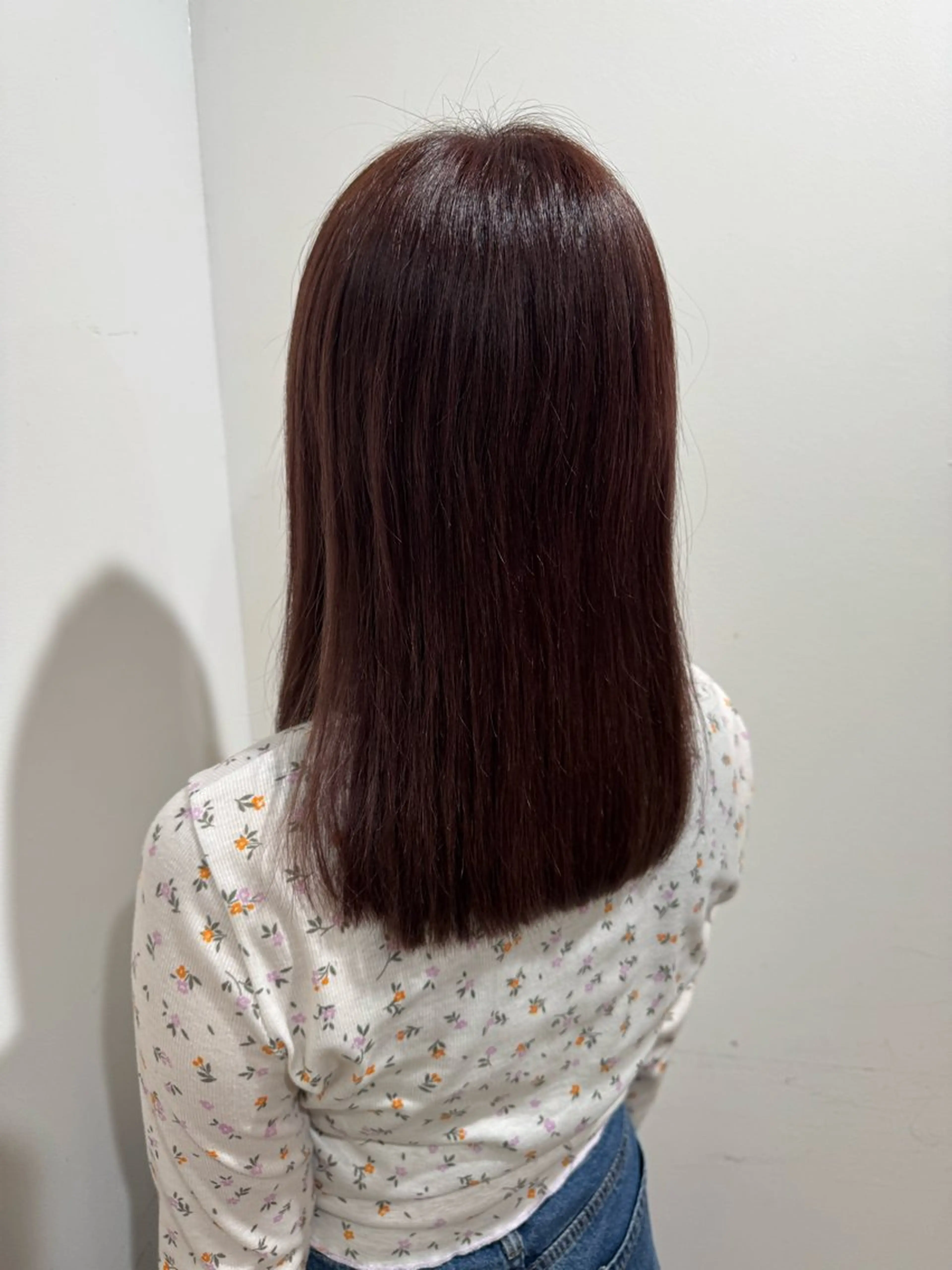 ミディアム カラー ピンクカラー カット ヘアカラー 無料モデル急募/ボブ /レイヤー/Rinのヘアスタイル