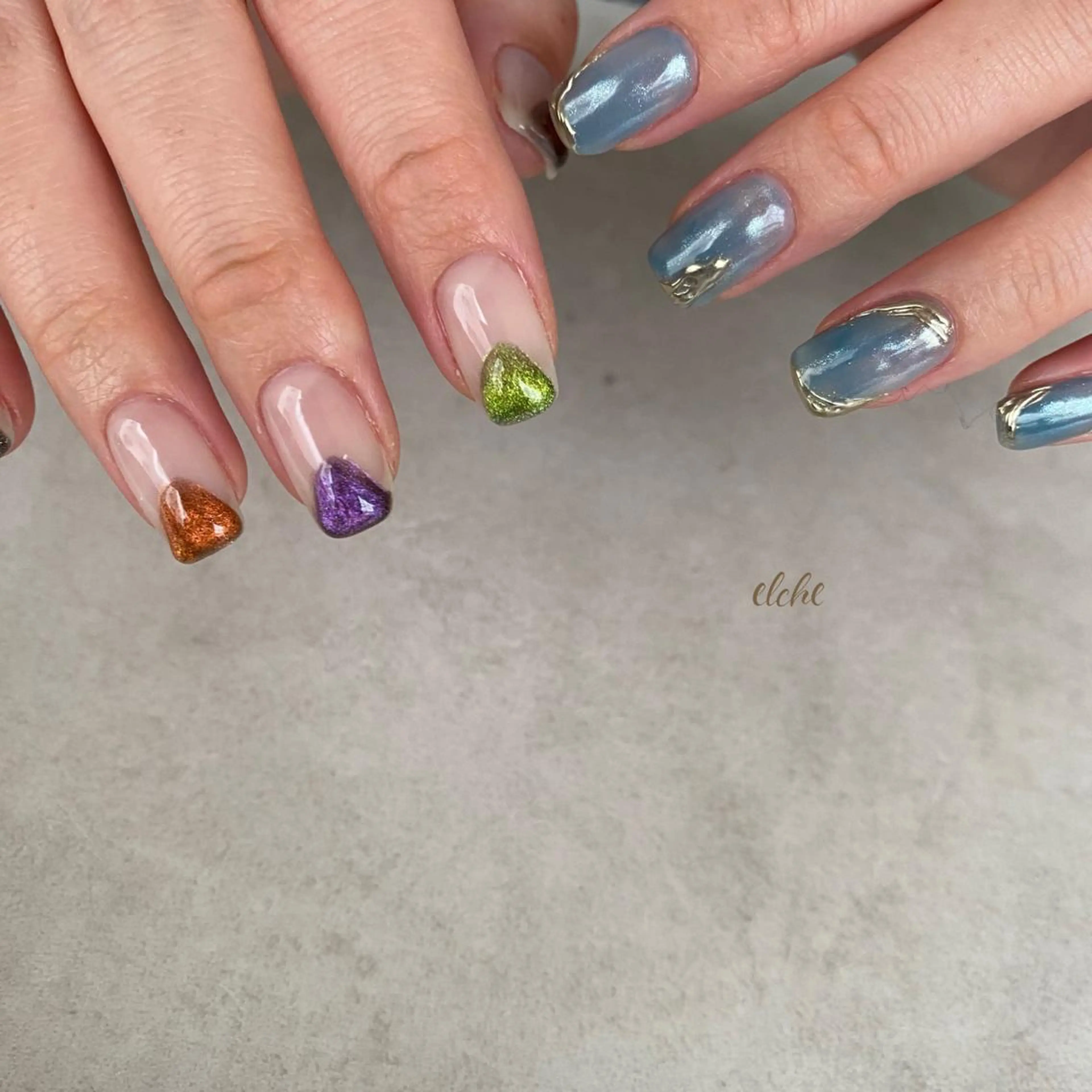 ネイル アートネイル Rio 𓍼のネイルデザイン