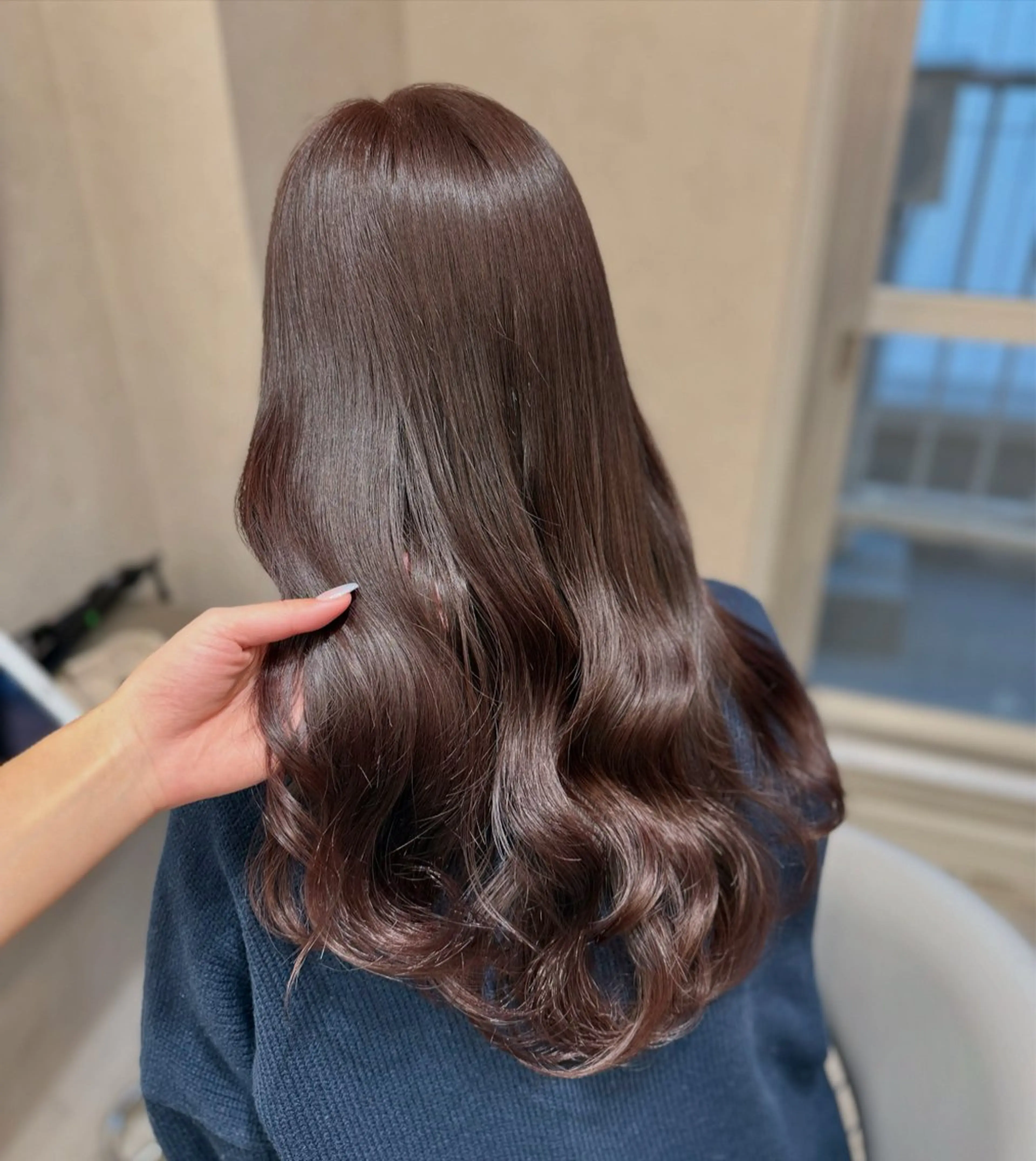 ロング カラー ヘアアレンジ カット ヘアカラー トリートメント なな💎韓国系/ 渋谷💎のヘアスタイル