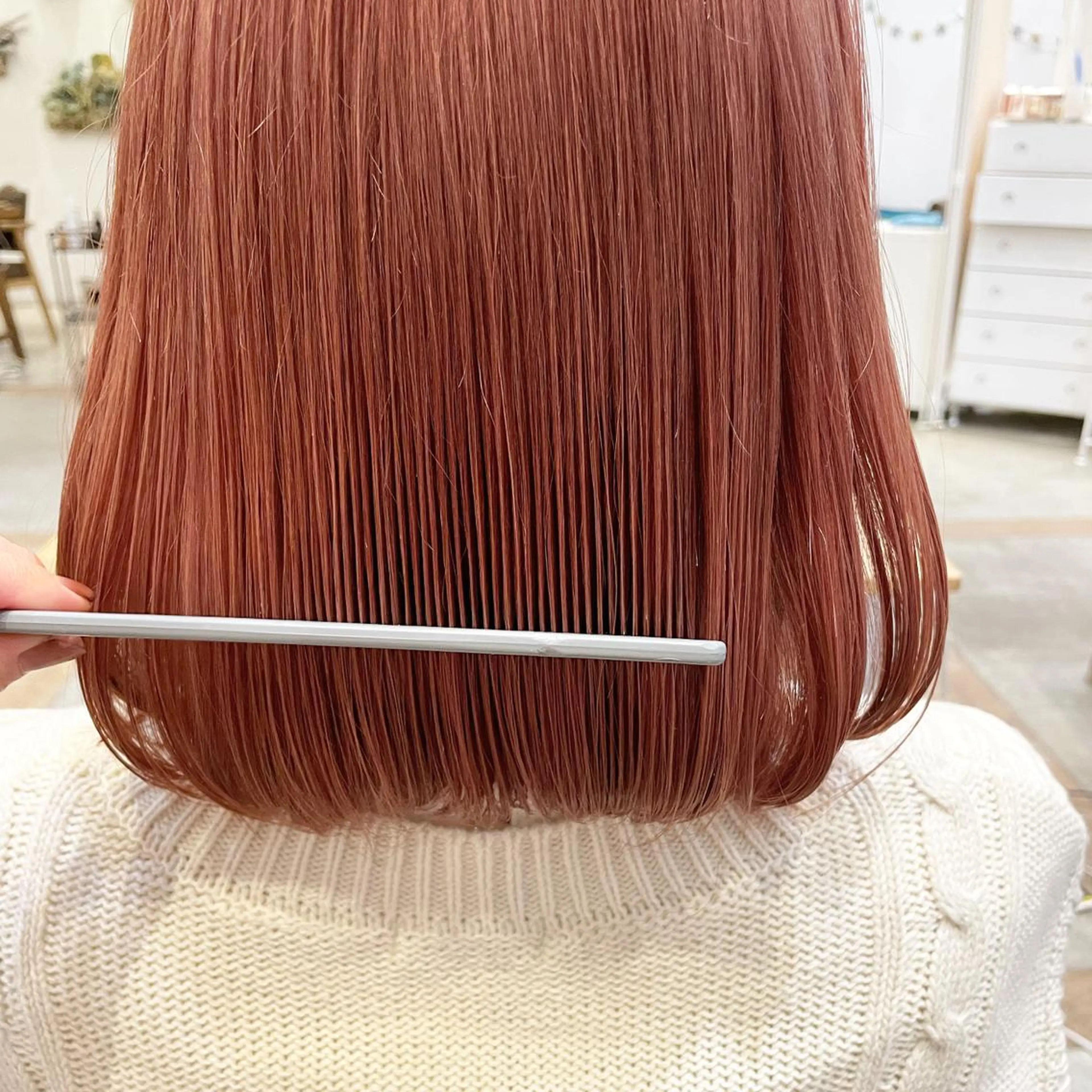 カラー ベージュカラー ブリーチ ケアブリーチ ハイトーンカラー ピンクカラー OAK 学芸大学所属・秋葉萌　透明感カラー /レイヤー/ボブ♡のヘアスタイル