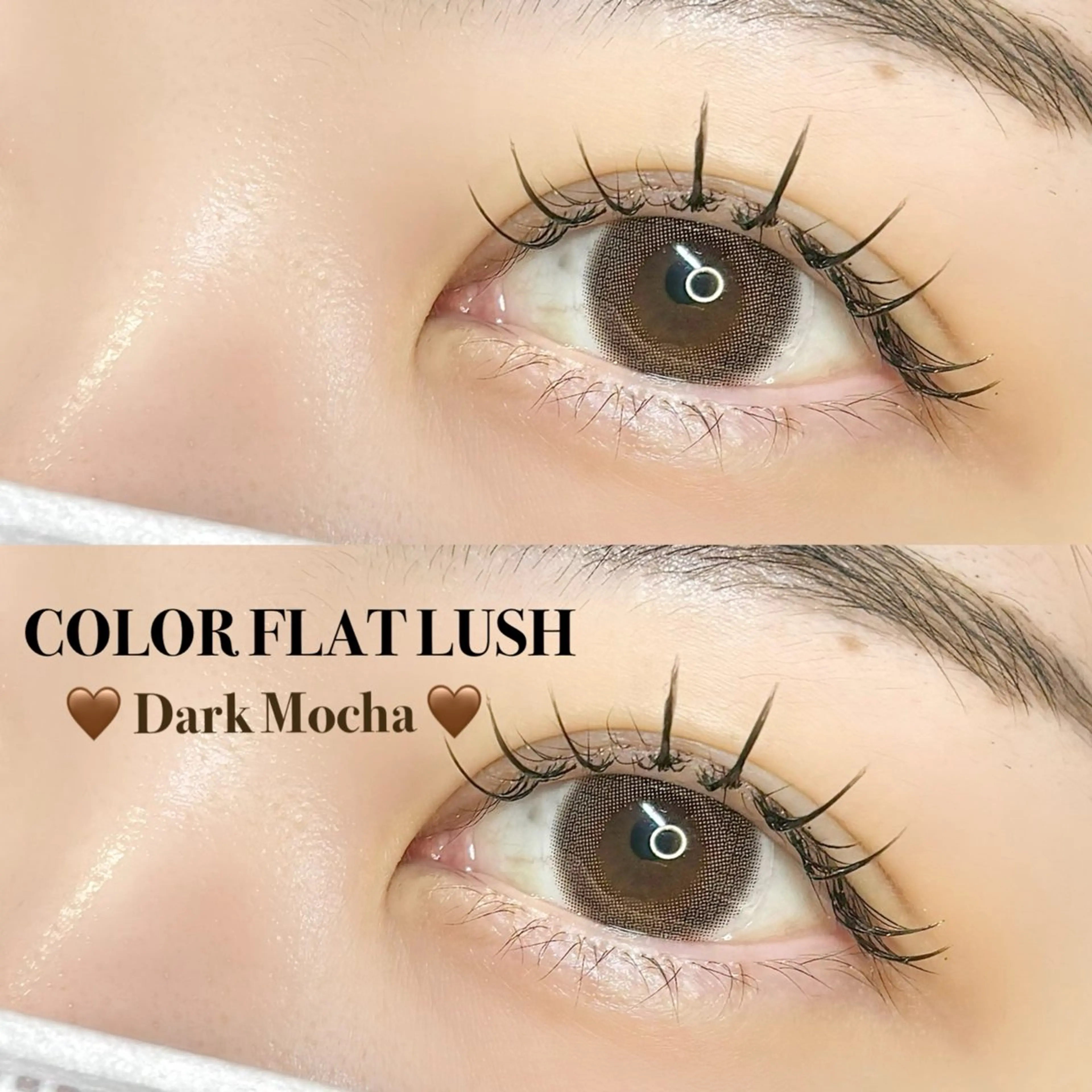 マツエク・マツパ フラットラッシュ マツエク 𝑴𝑨𝑶 ❤︎のマツエク・マツパデザイン