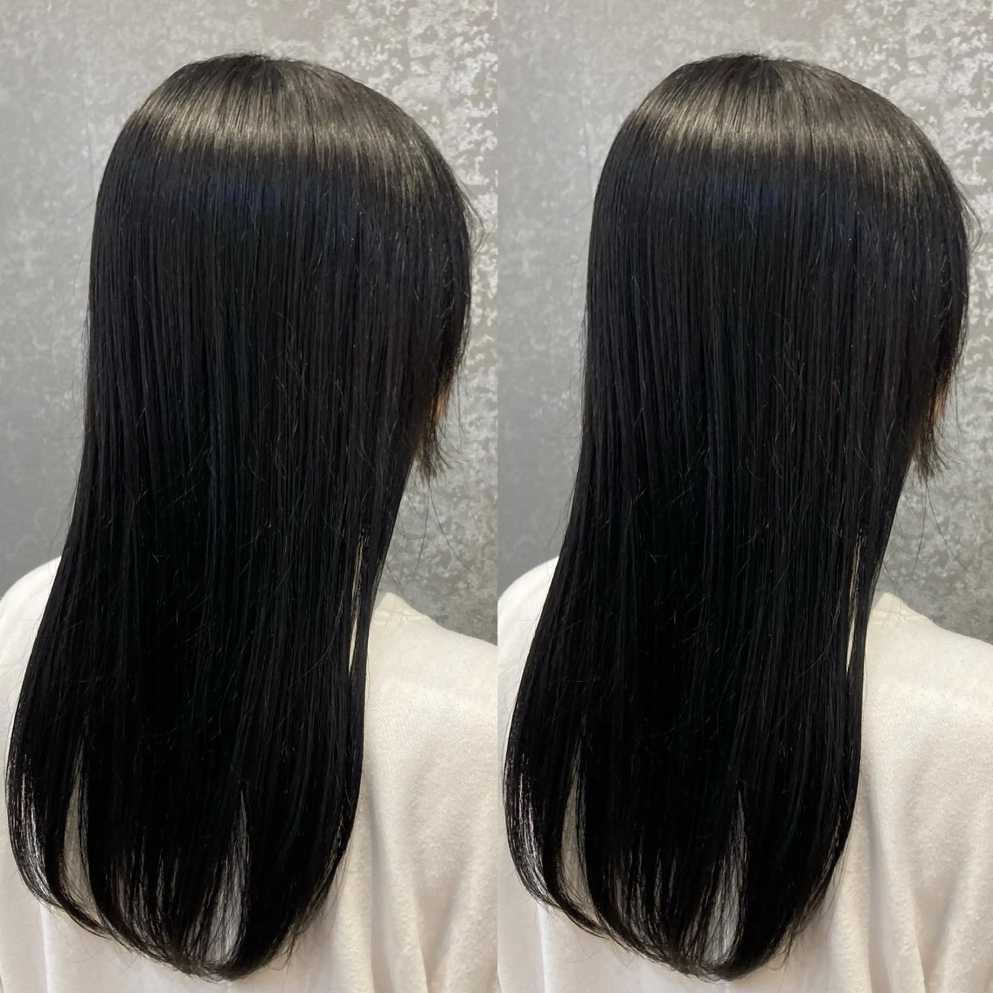 セミロング カラー schon所属・み うのヘアスタイル