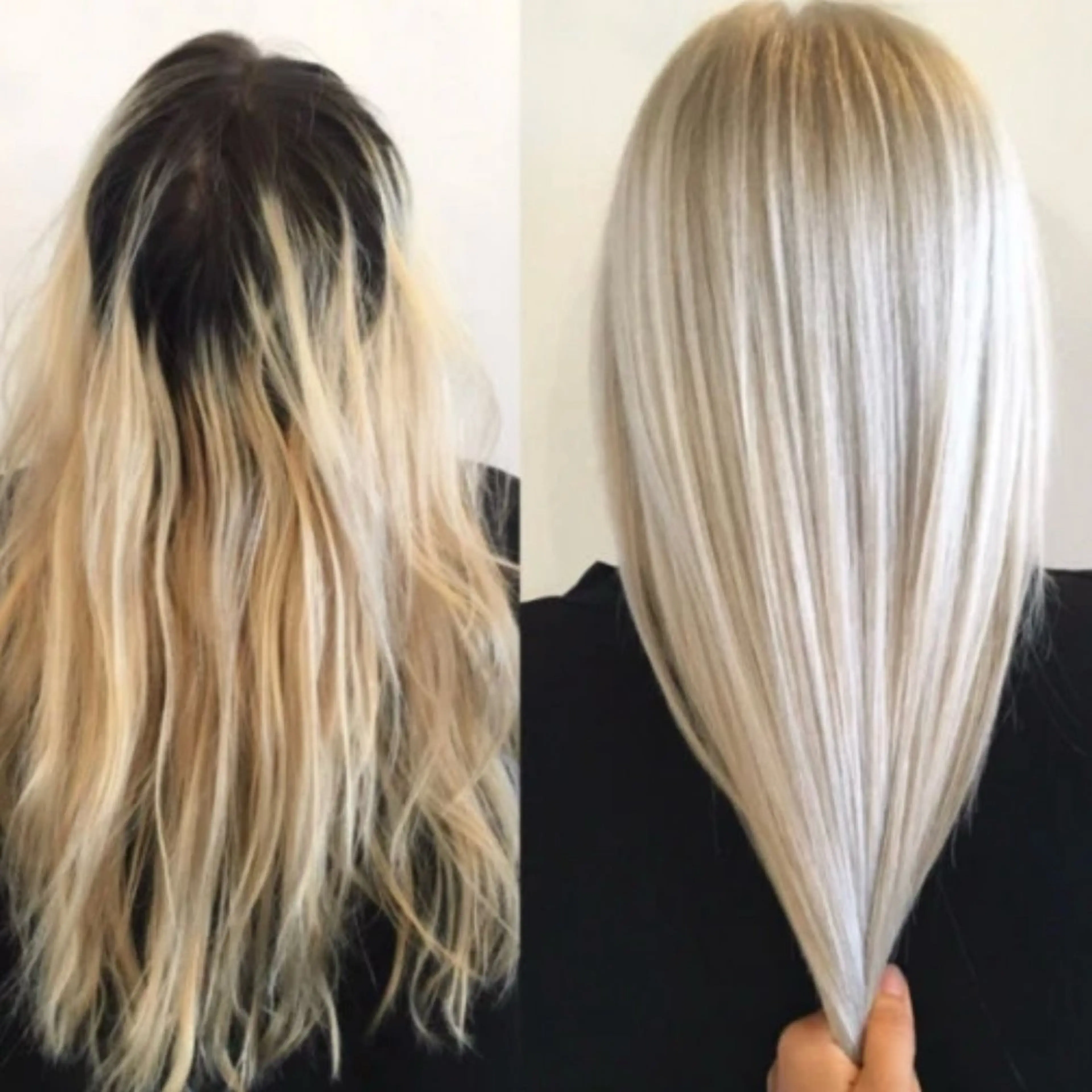 カラー ブリーチ 透明感カラー ヘアカラー トリートメント 比嘉 陽のヘアスタイル