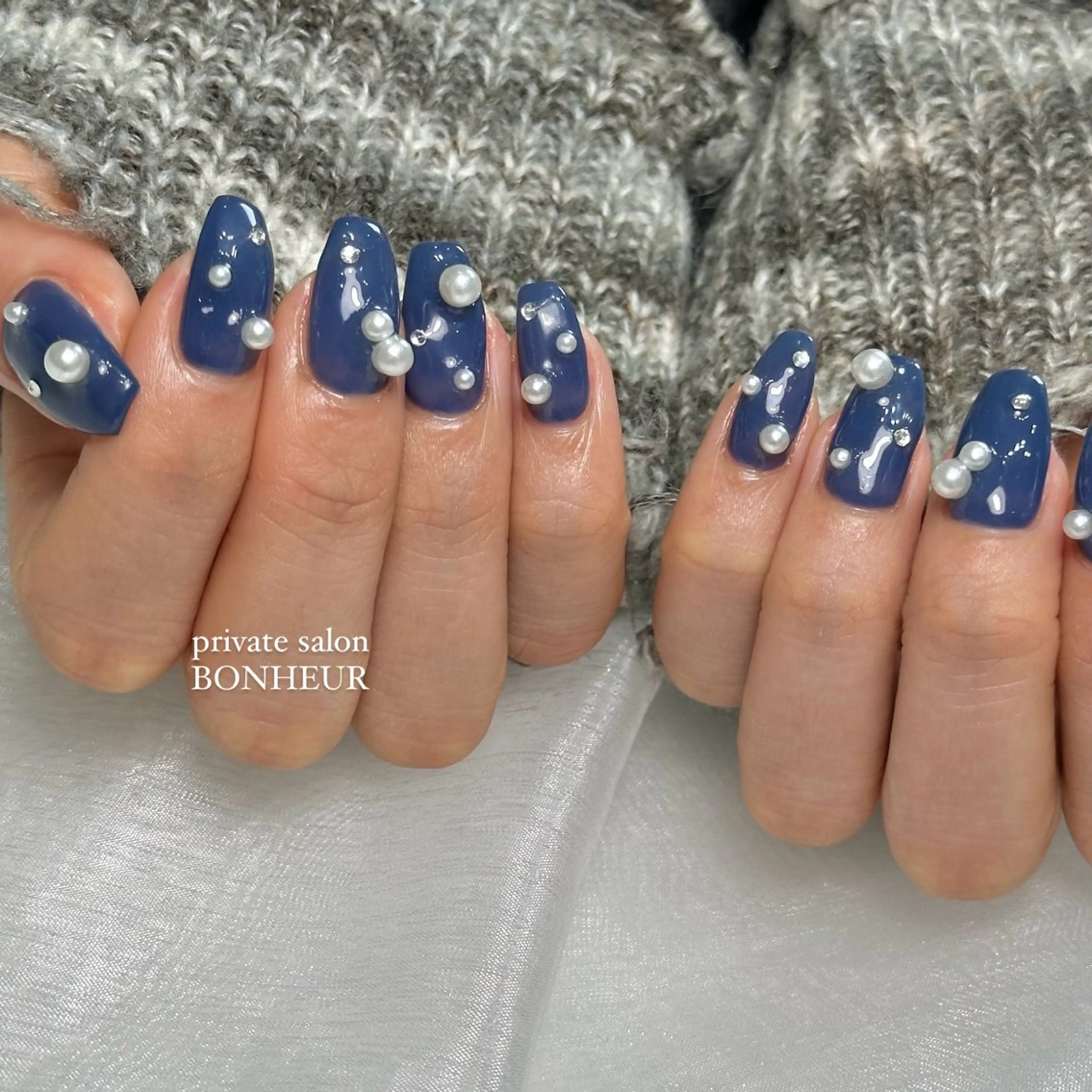 ネイル ハンドネイル BONHEUR Annaのネイルデザイン