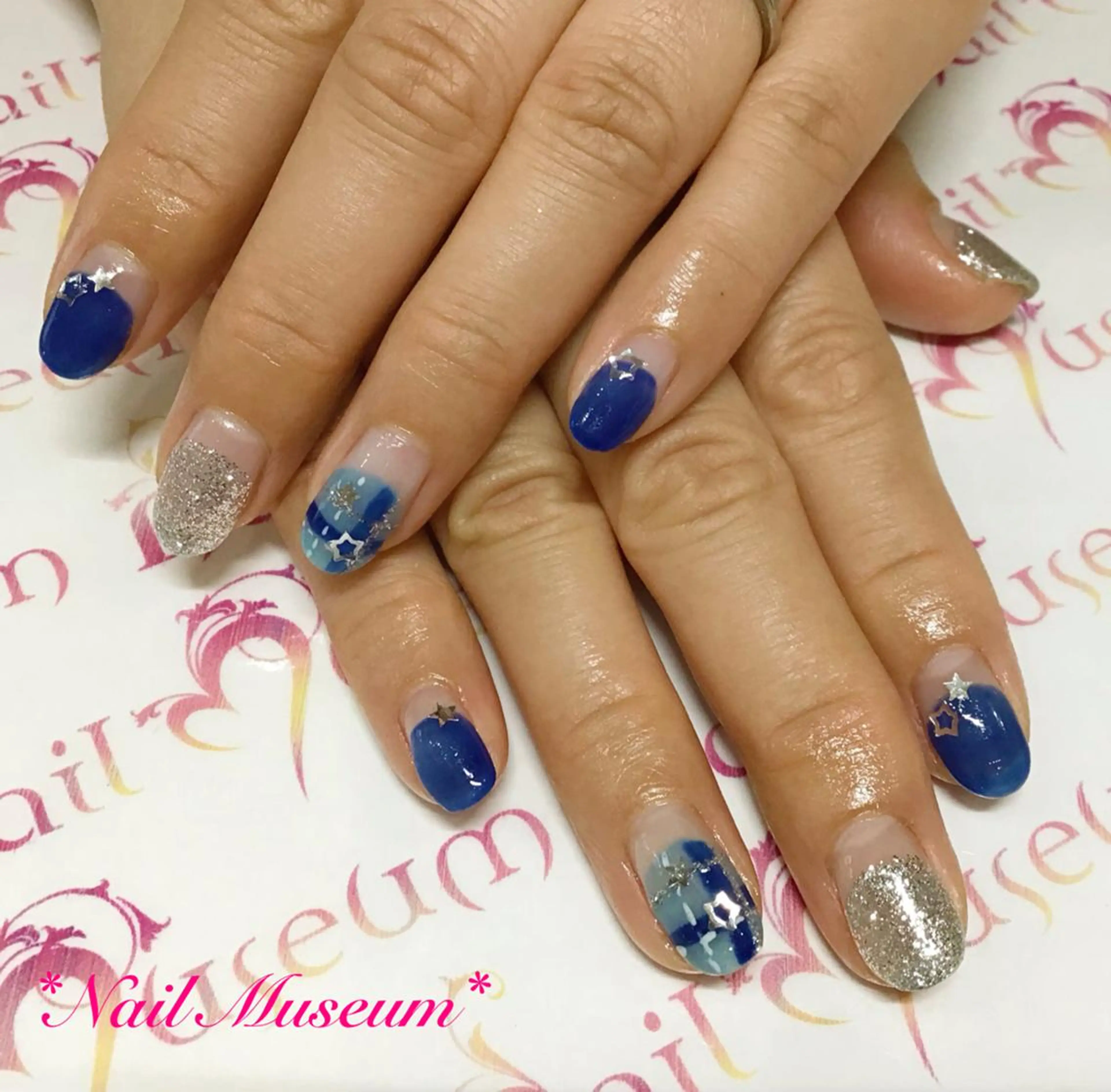 ネイル アートネイル フットネイル フレンチネイル ジェルネイル ハート マグネットネイル💛 Hayakawaのネイルデザイン