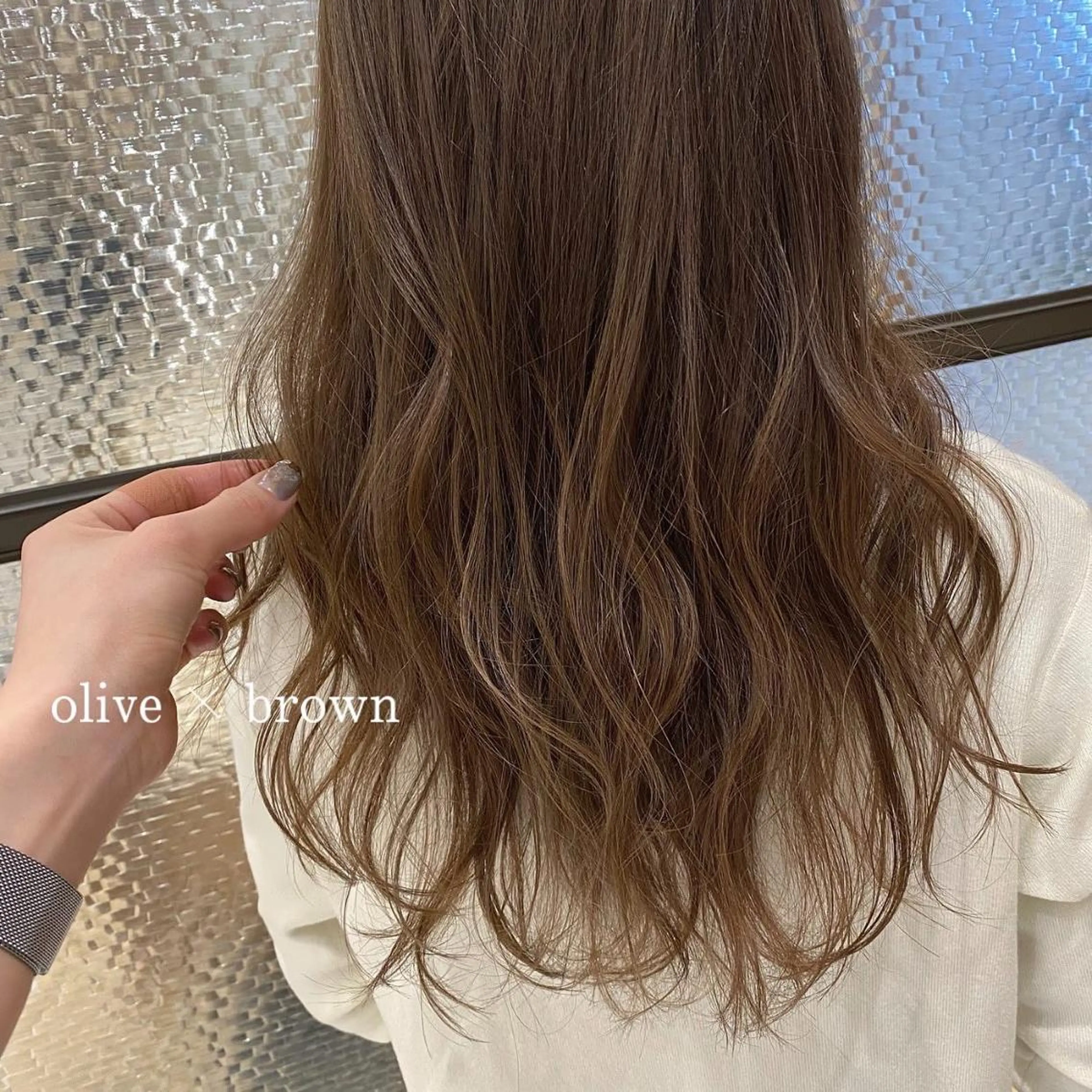 ロング カラー カット ヘアカラー インナーカラー☆ 香西茉奈のヘアスタイル