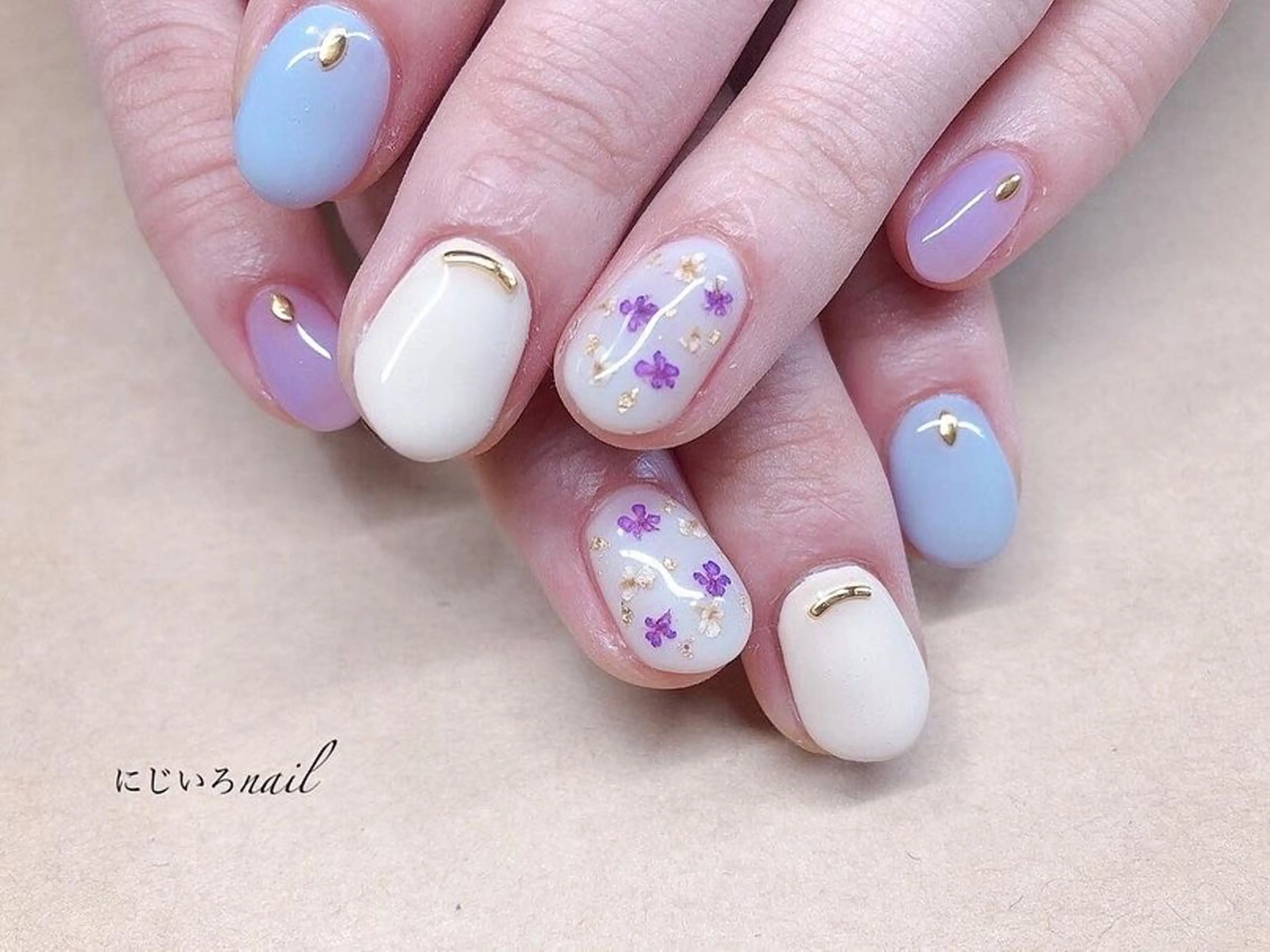 ネイル にじいろ nailのネイルデザイン