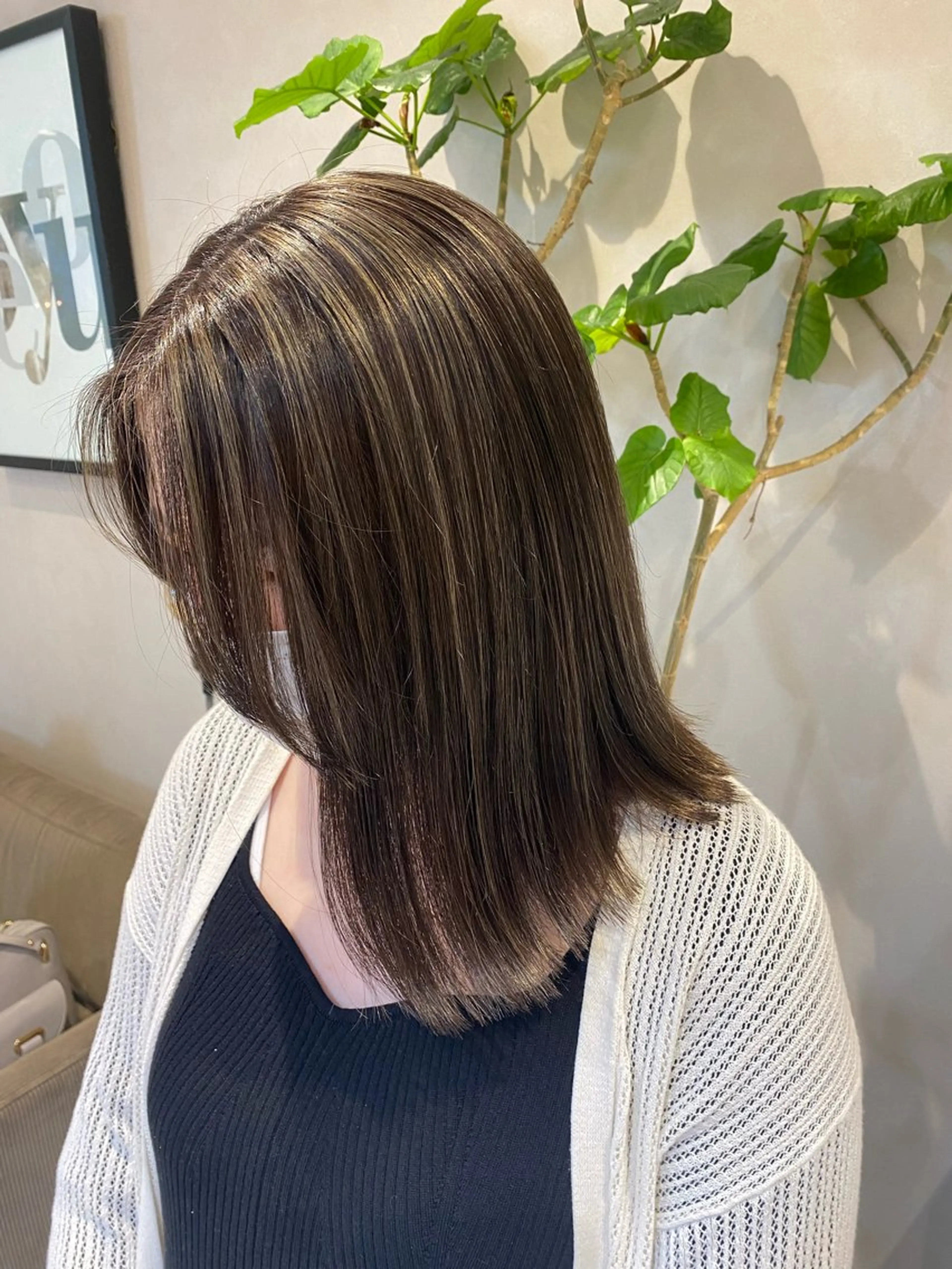 カラー Misaki ║ツヤカラーのヘアスタイル