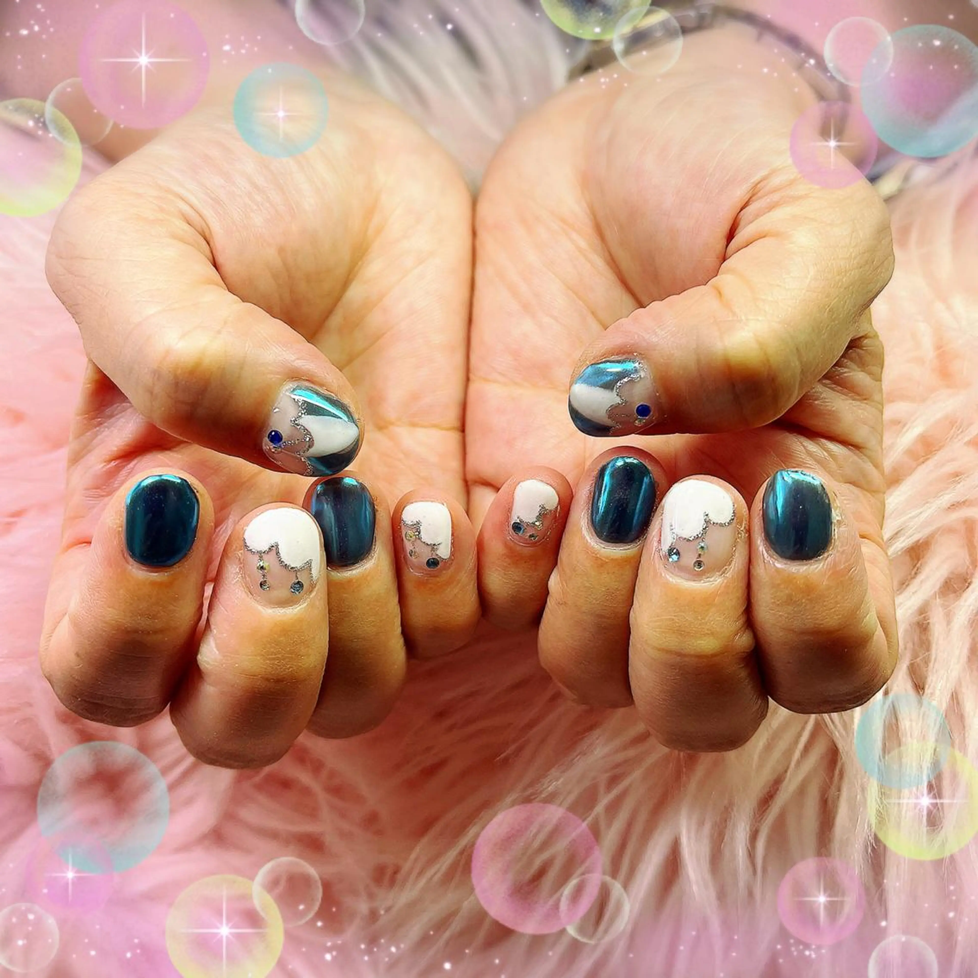 ネイル ネイルサロンキュアイスト所属・キュアイスト アコパラジェル調布のネイルデザイン