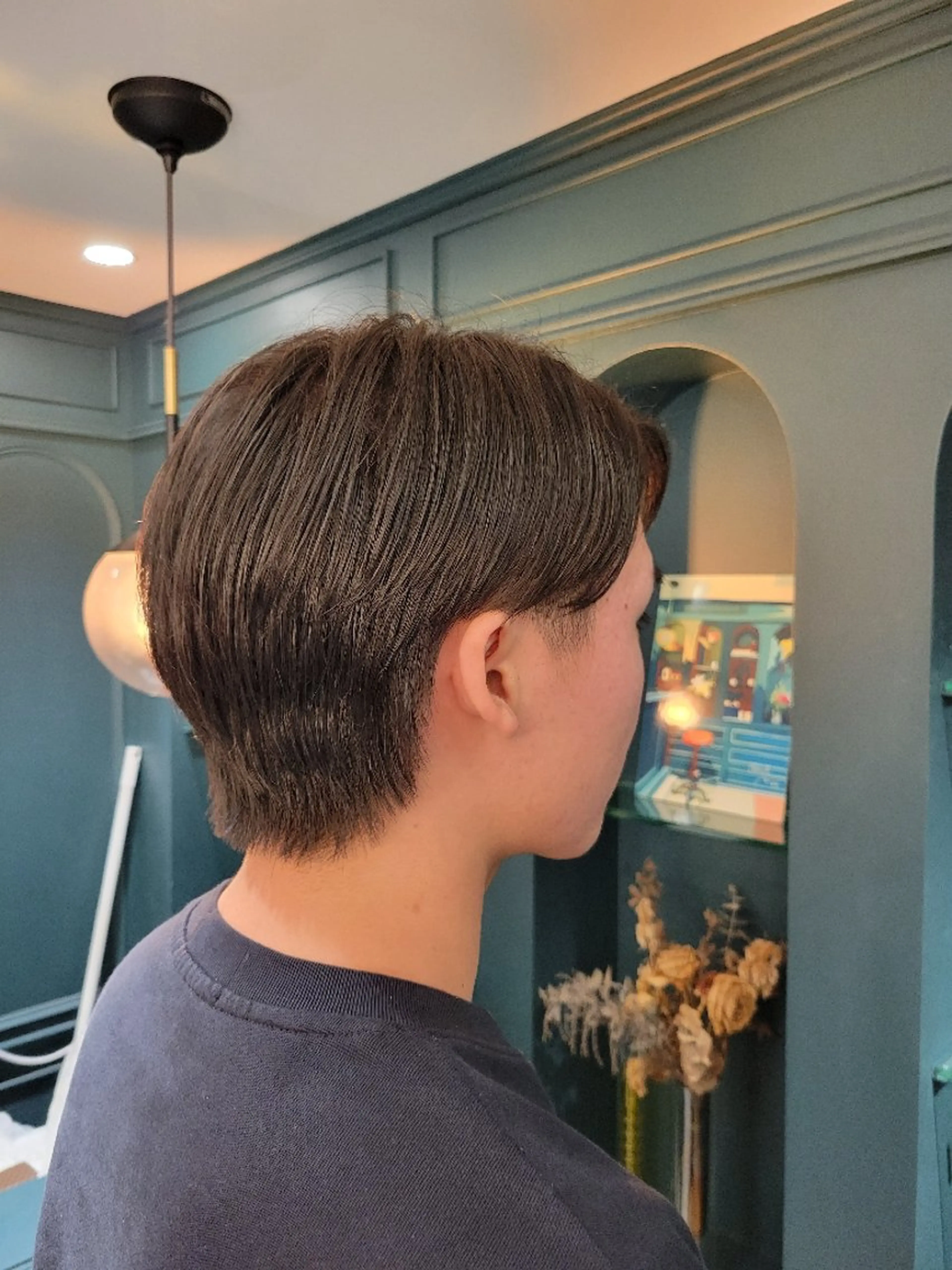 👦【1月迄限定】18時30分～限定メンズ（襟足刈り上げなしスタイル）+spaシャンプー👦の写真