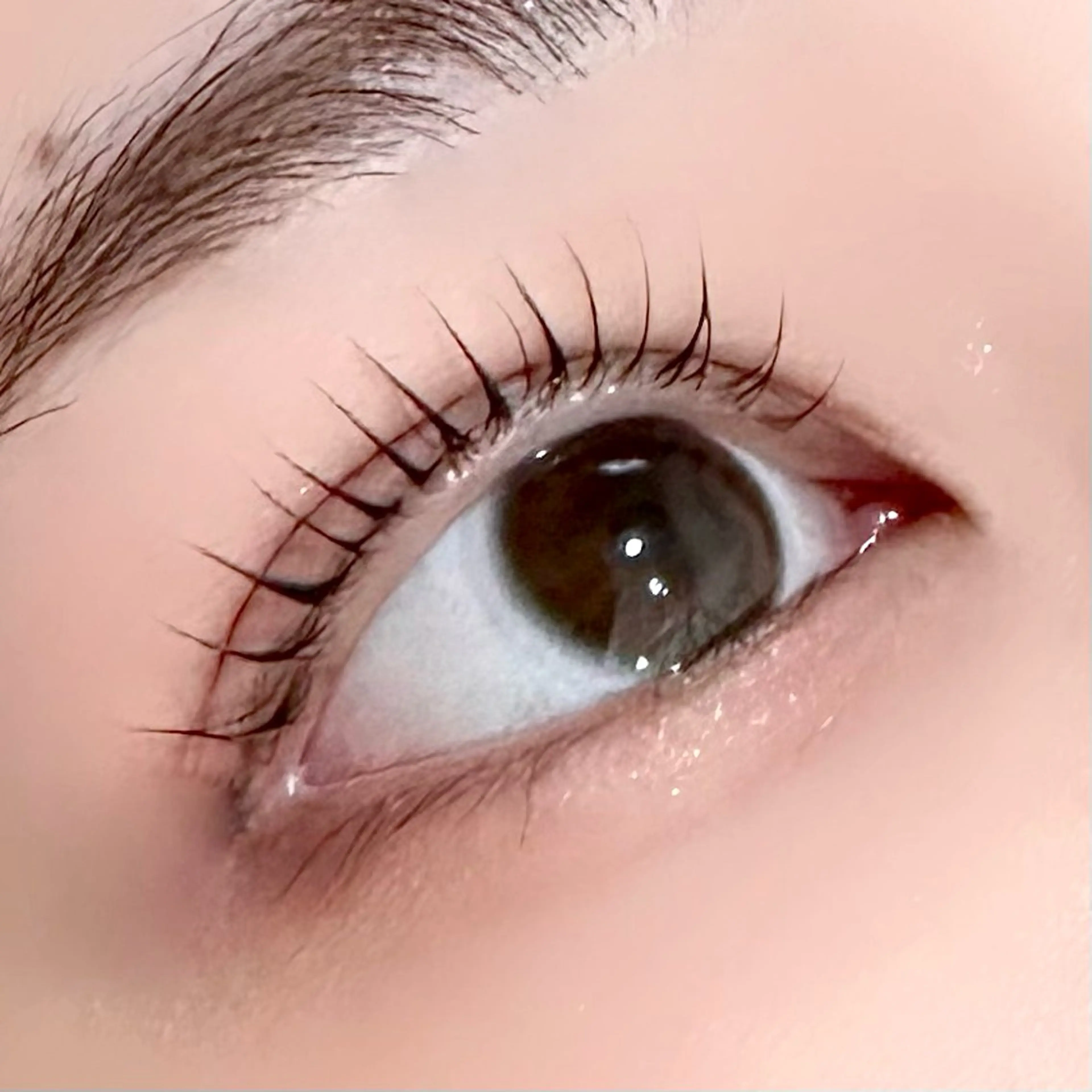 マツエク・マツパ 束感まつ毛 韓国風マツエク パリジェンヌラッシュリフト まつげパーマ 一重×まつ毛パーマ 渋谷／束感まつげ パーマ／YUKIのマツエク・マツパデザイン