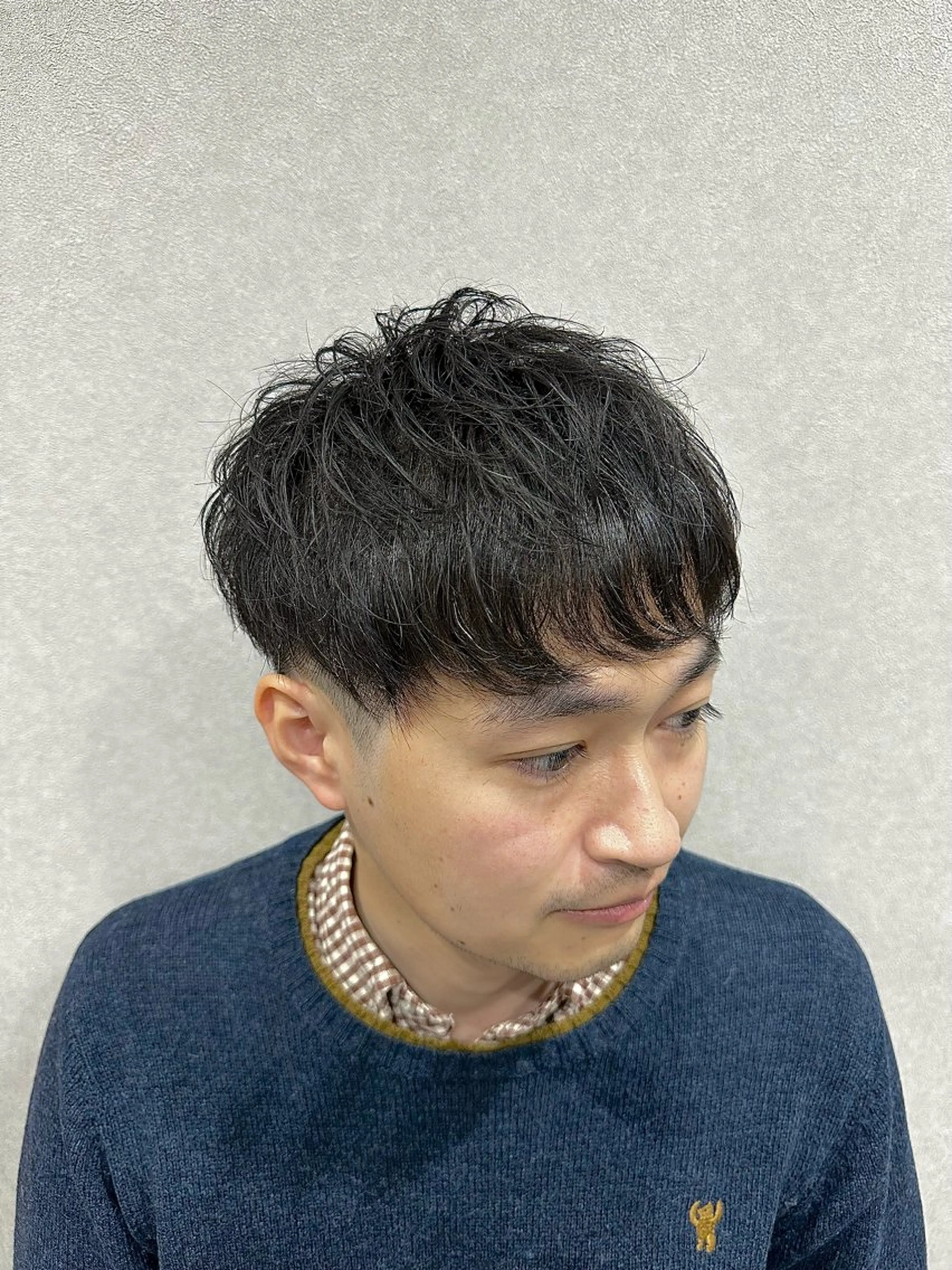 ショート パーマ ヘアアレンジ メンズ マッシュ Tsuda Coshoのヘアスタイル