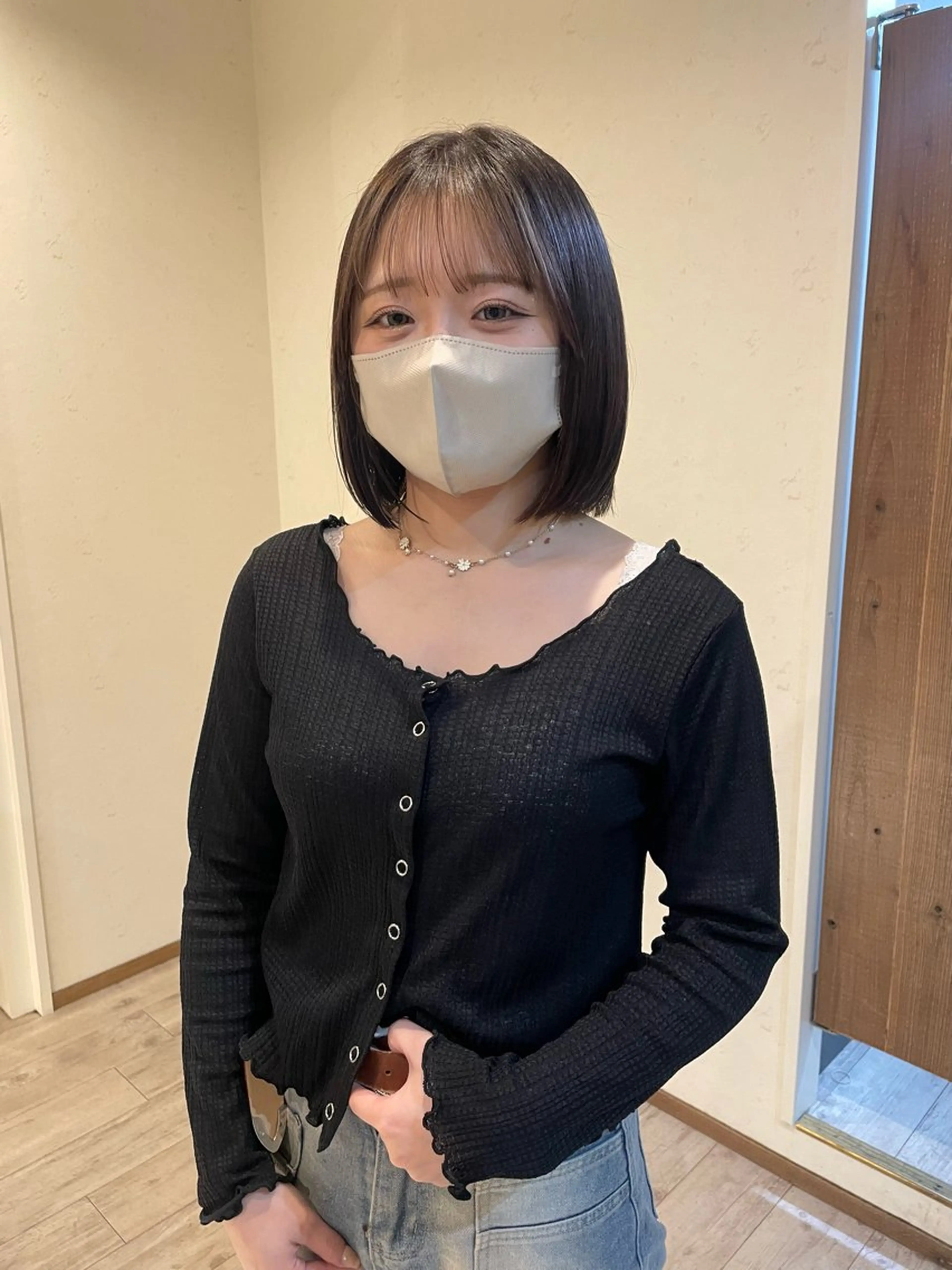 ショート カラー カット トリートメント 渋谷 留菜のヘアスタイル