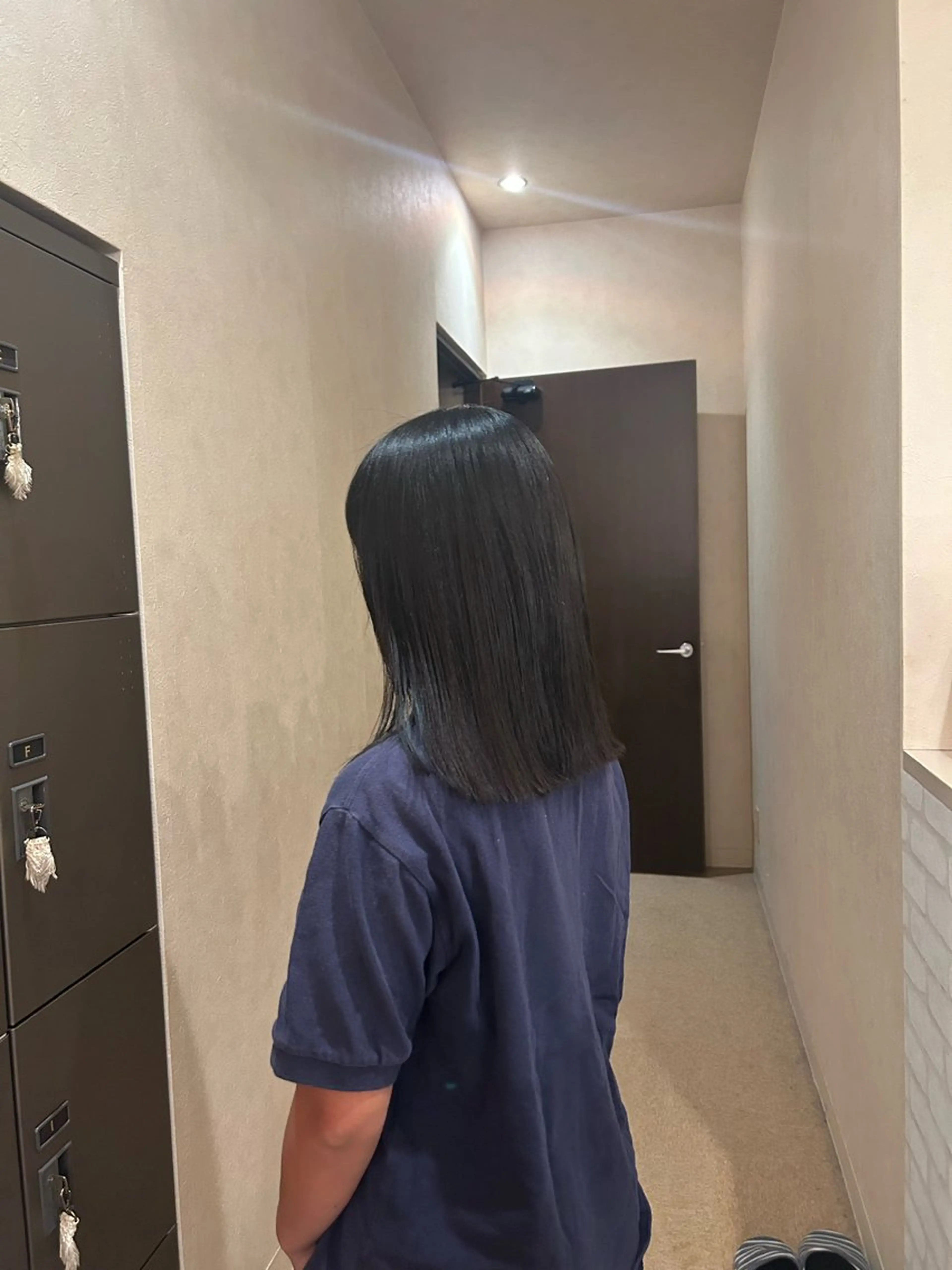 ミディアム mahae 大久保のヘアスタイル