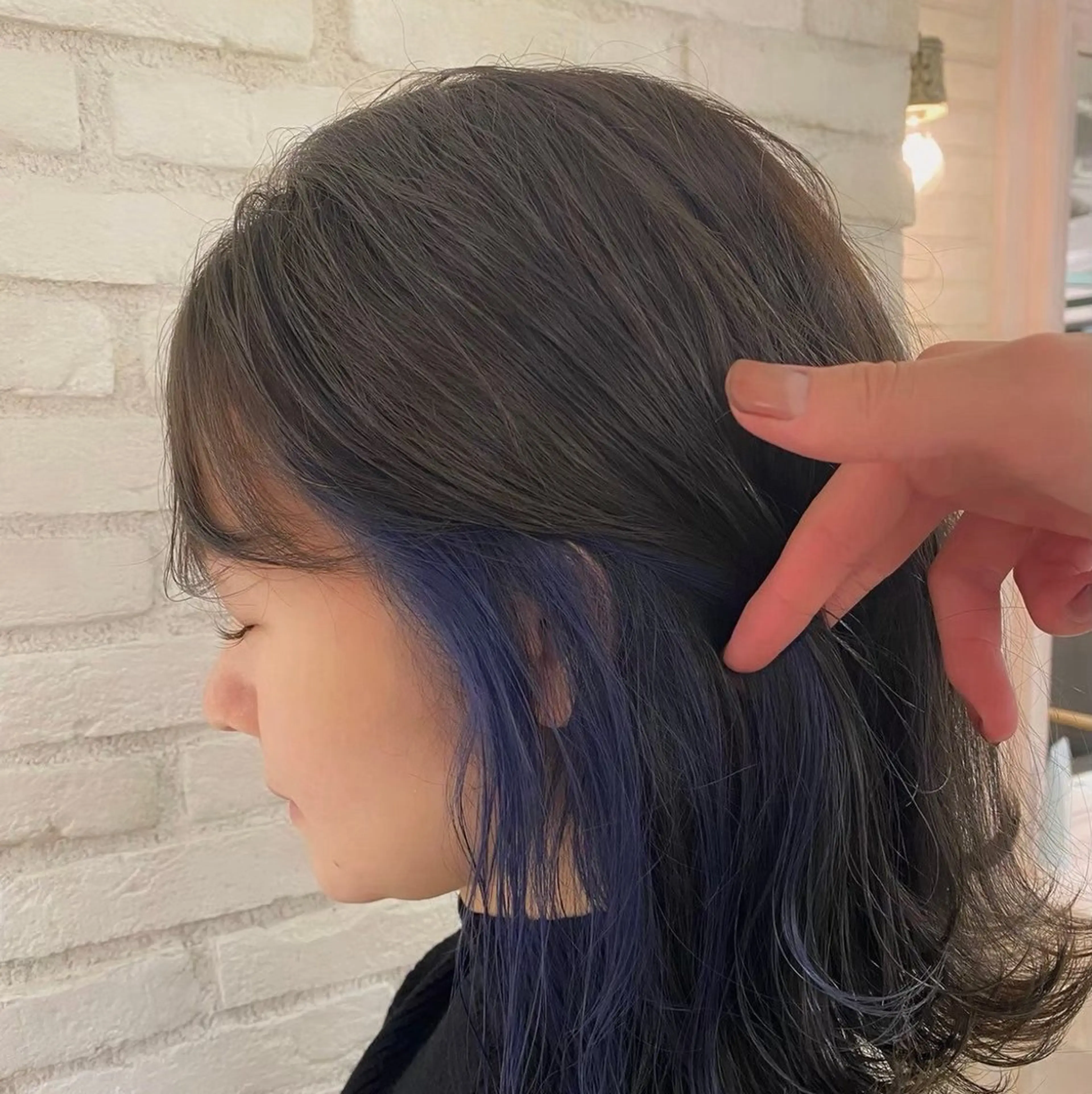 カラー 韓国ヘア/美髪矯正/ Haruna🦋のヘアスタイル