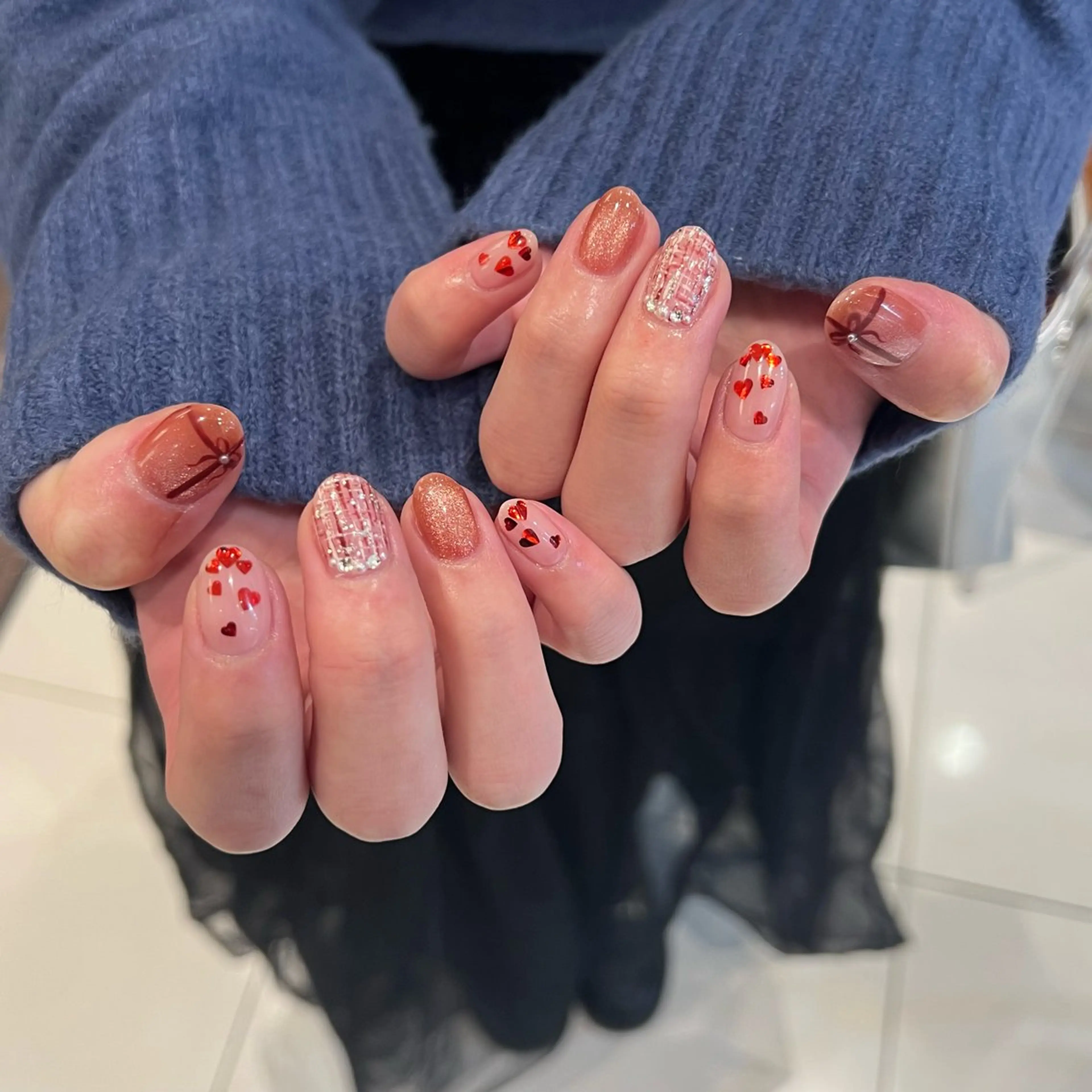 ネイル ハンドネイル Allure小山店 Nagisaのネイルデザイン