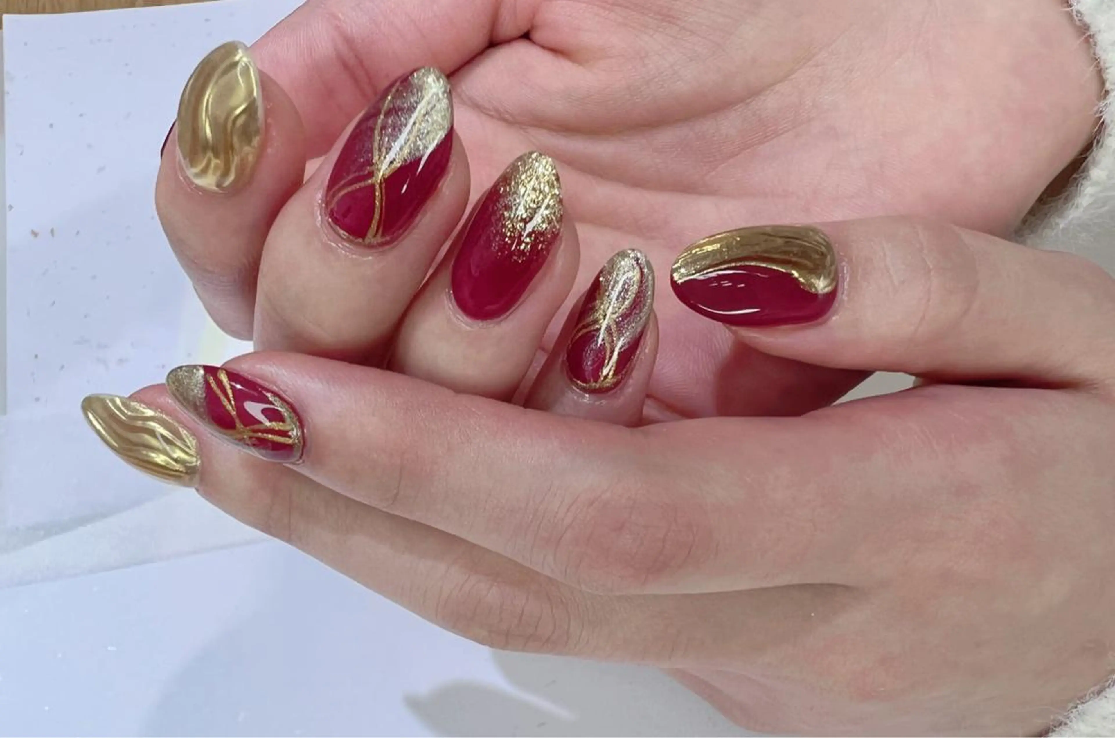 ネイル 成人式 Ag Nailのネイルデザイン