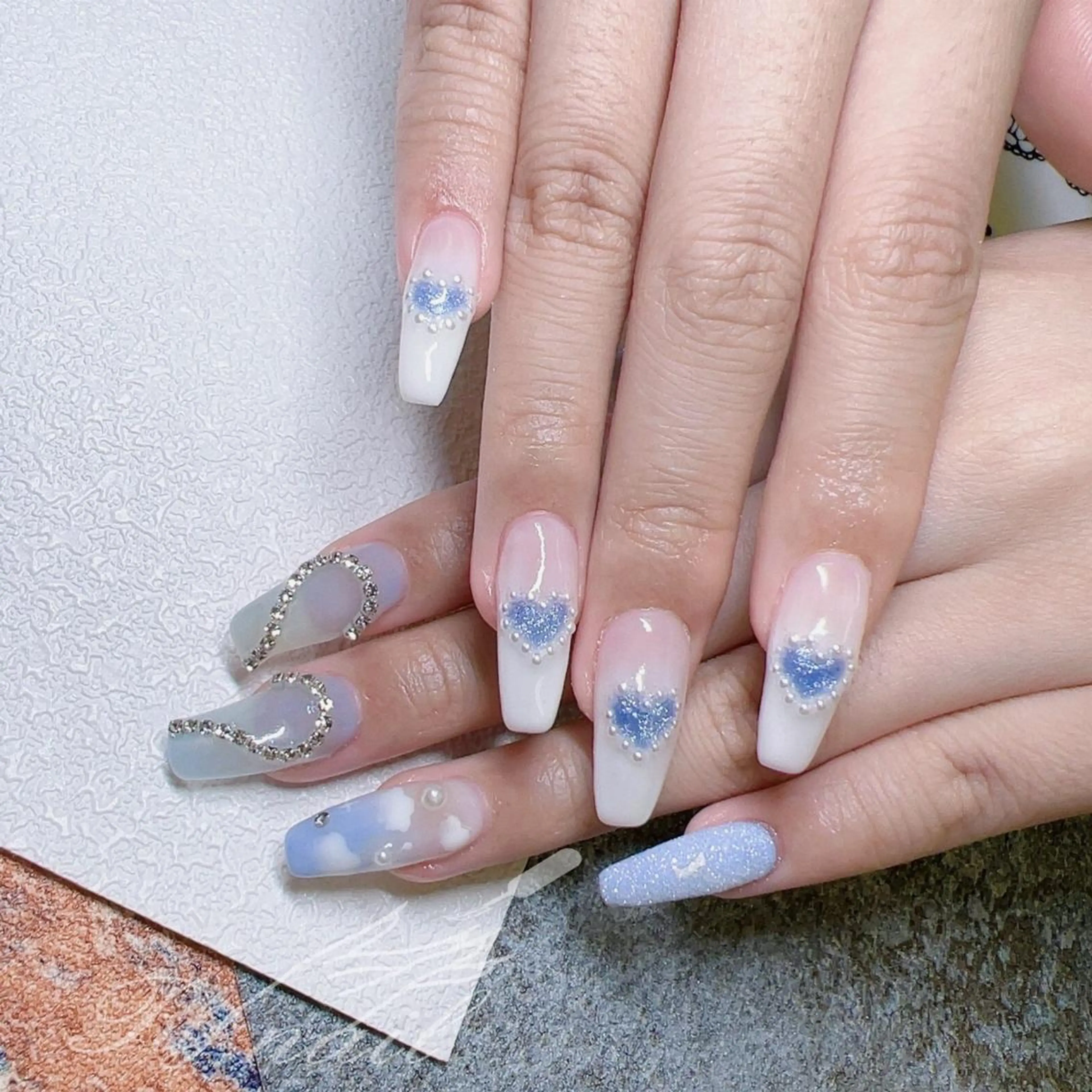 ロング ネイル Cho Artネイル所属・Cho Art ネイルのネイルデザイン