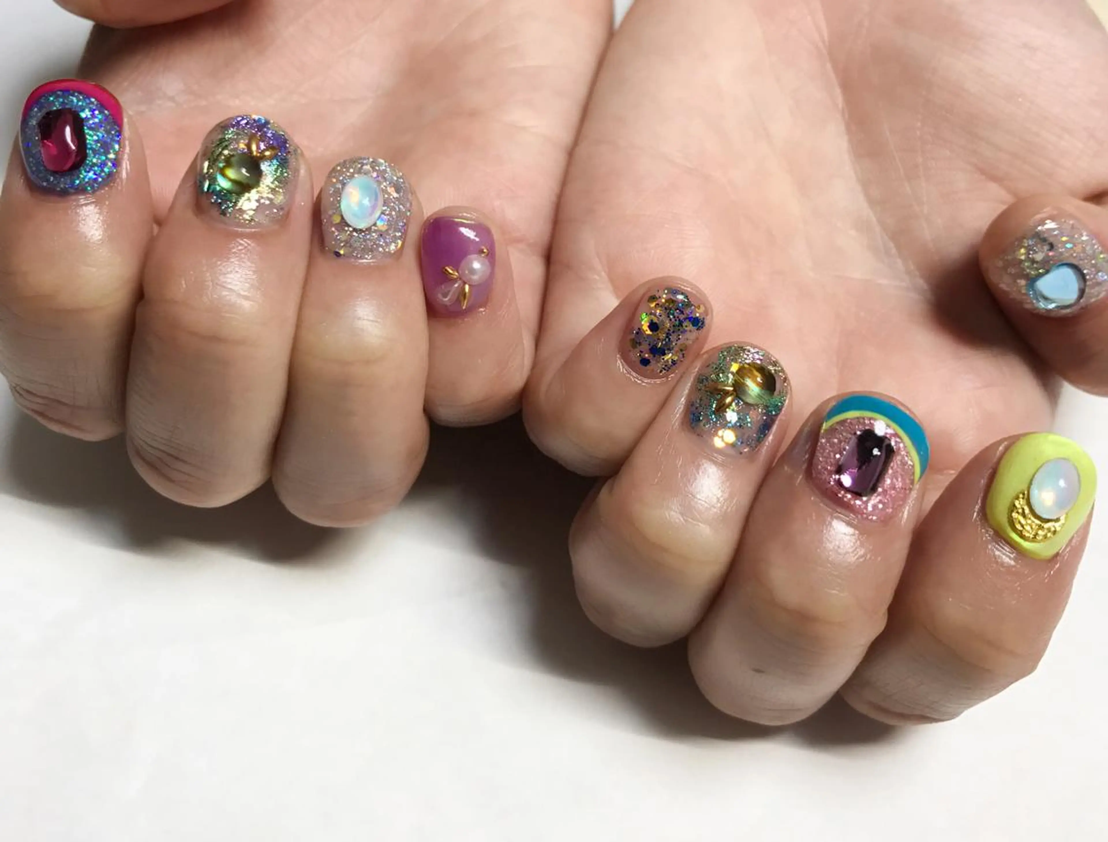 ネイル nail salon en familleのネイルデザイン