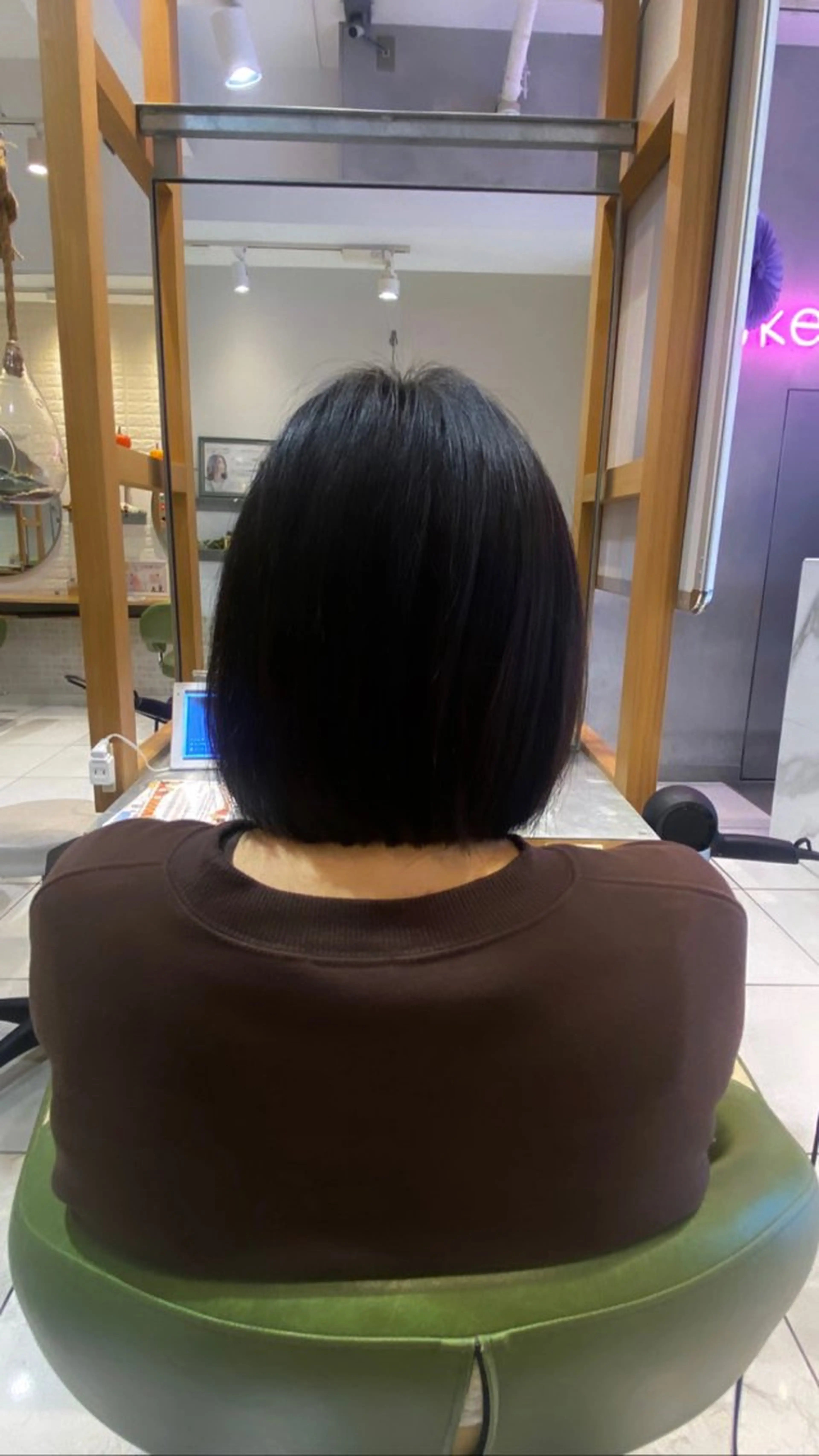 ショート カット トリートメント ふじ ここなのヘアスタイル