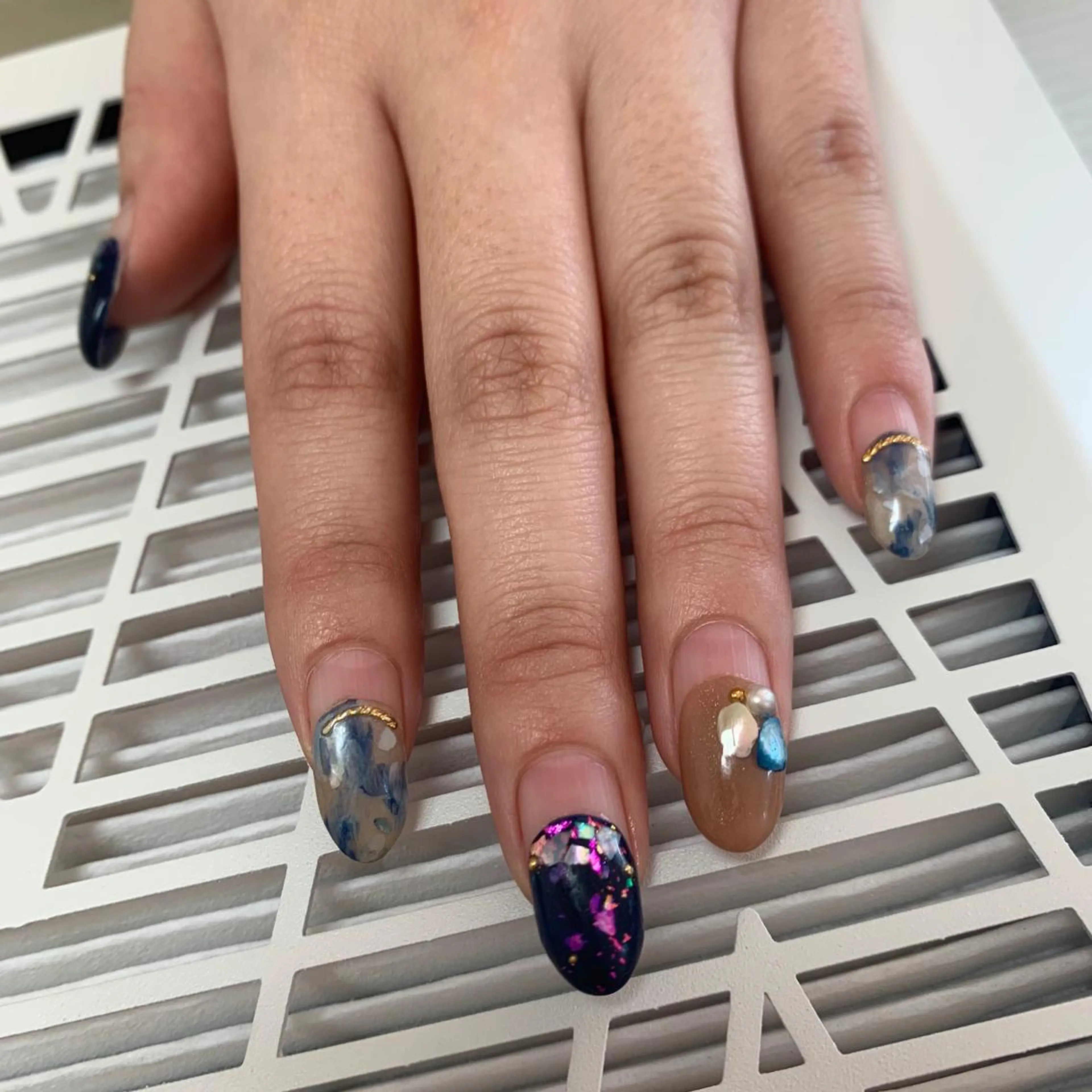 ネイル La neige* yuki 🥯🍑のネイルデザイン