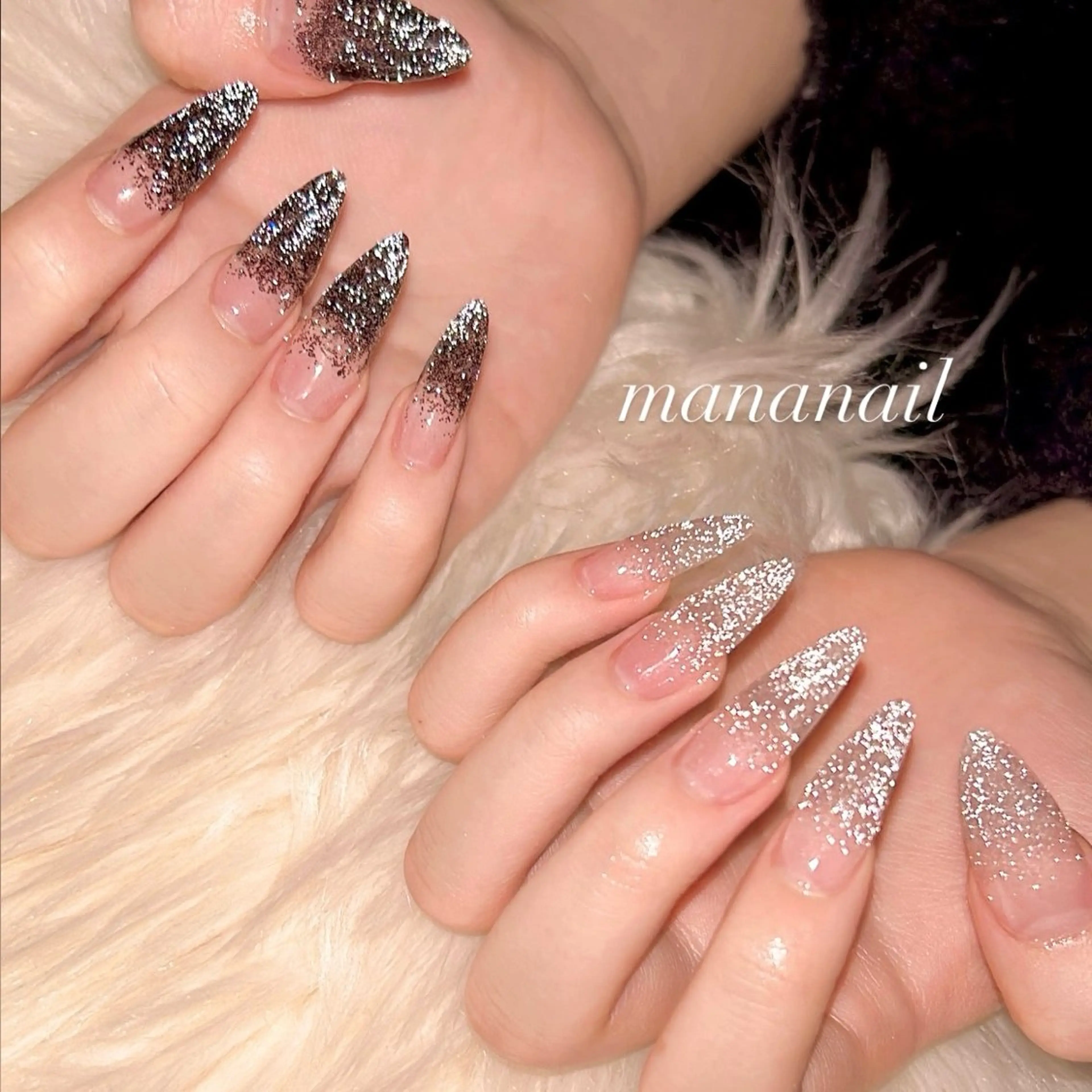 長さだし10本+ワンカラー・ラメグラ(2色まで)の写真