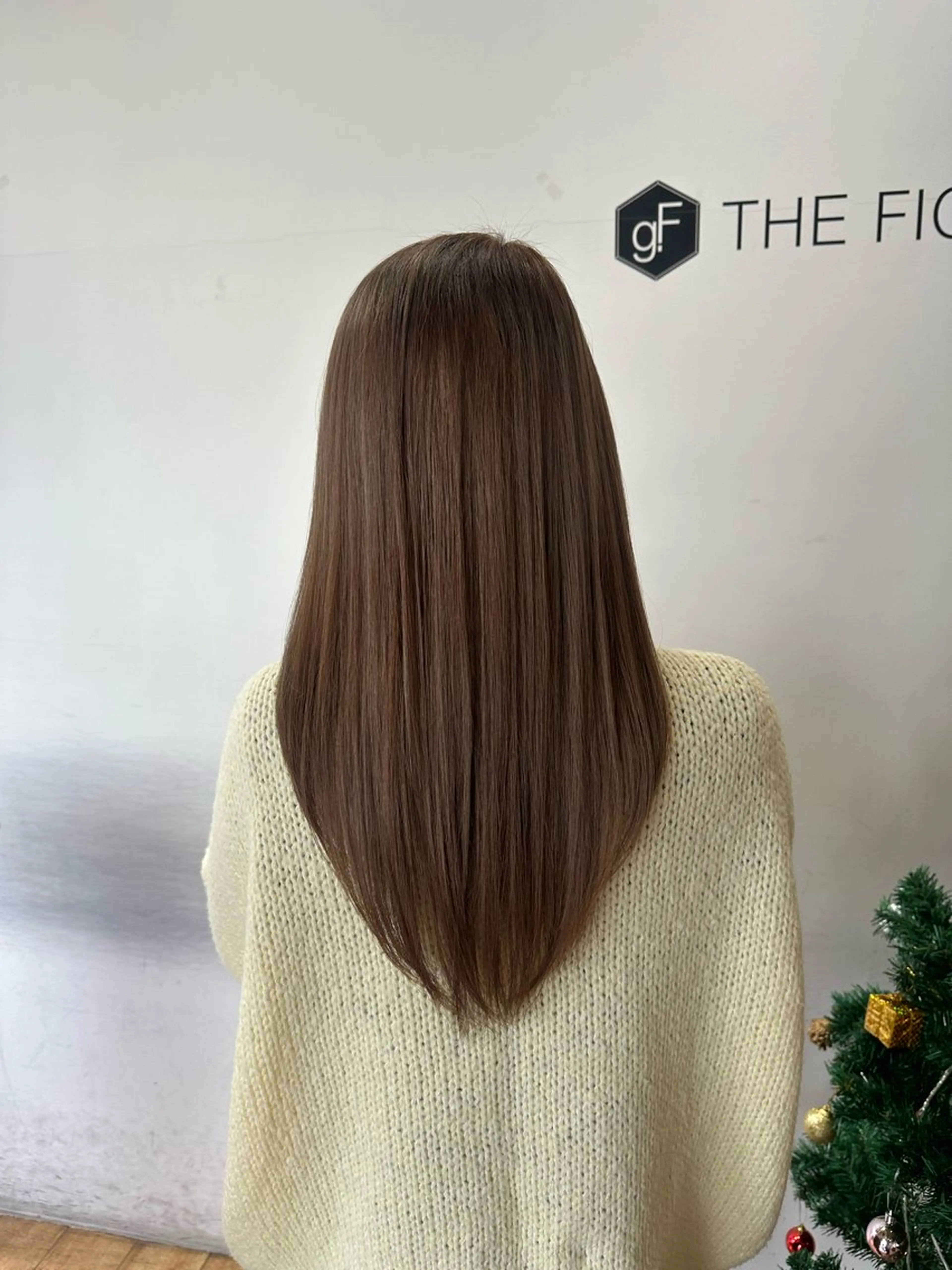 ロング カラー カット ヘアカラー トリートメント いまじゅく あおいのヘアスタイル