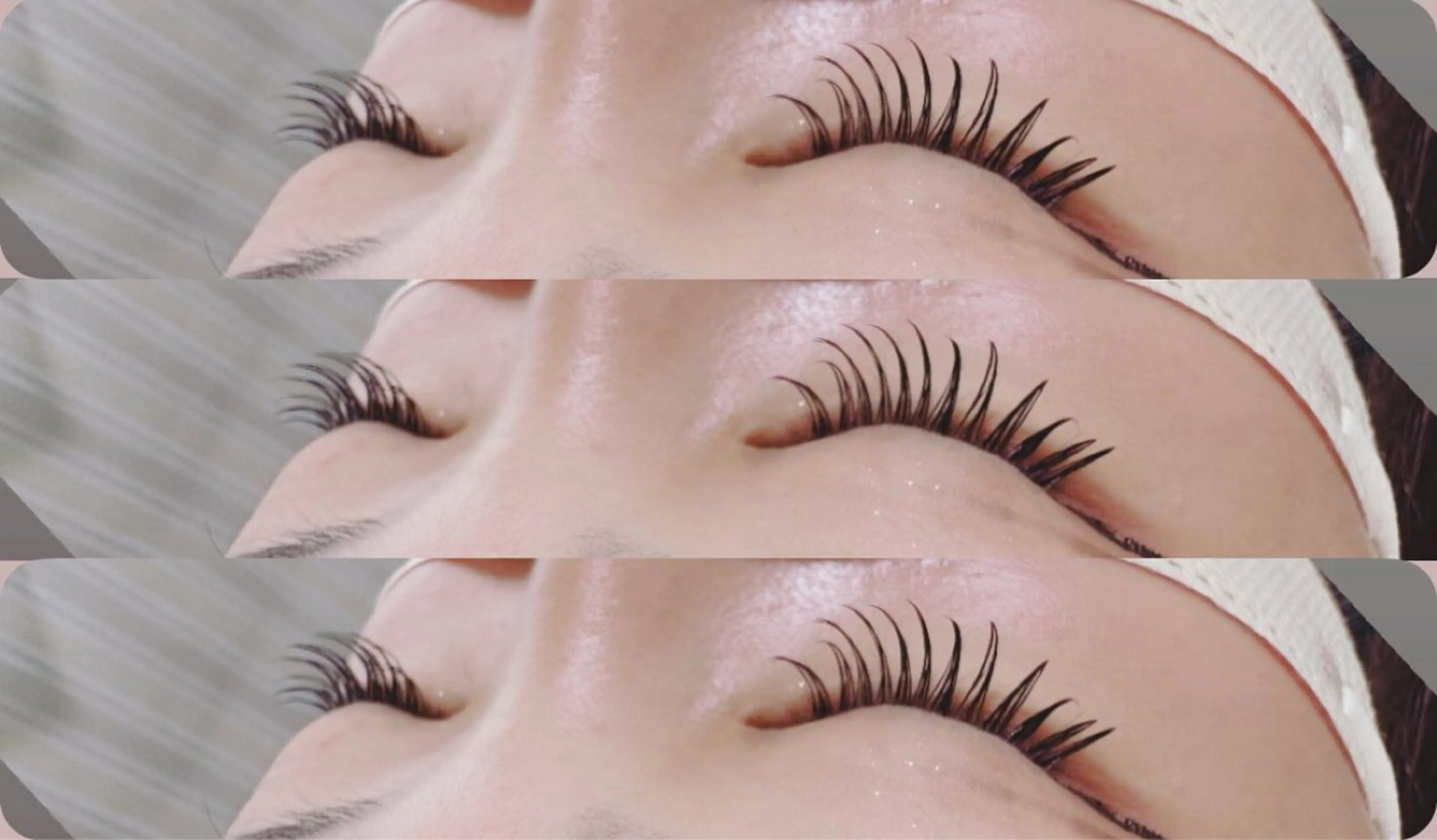 new💝Wフラットラッシュ　120本の写真