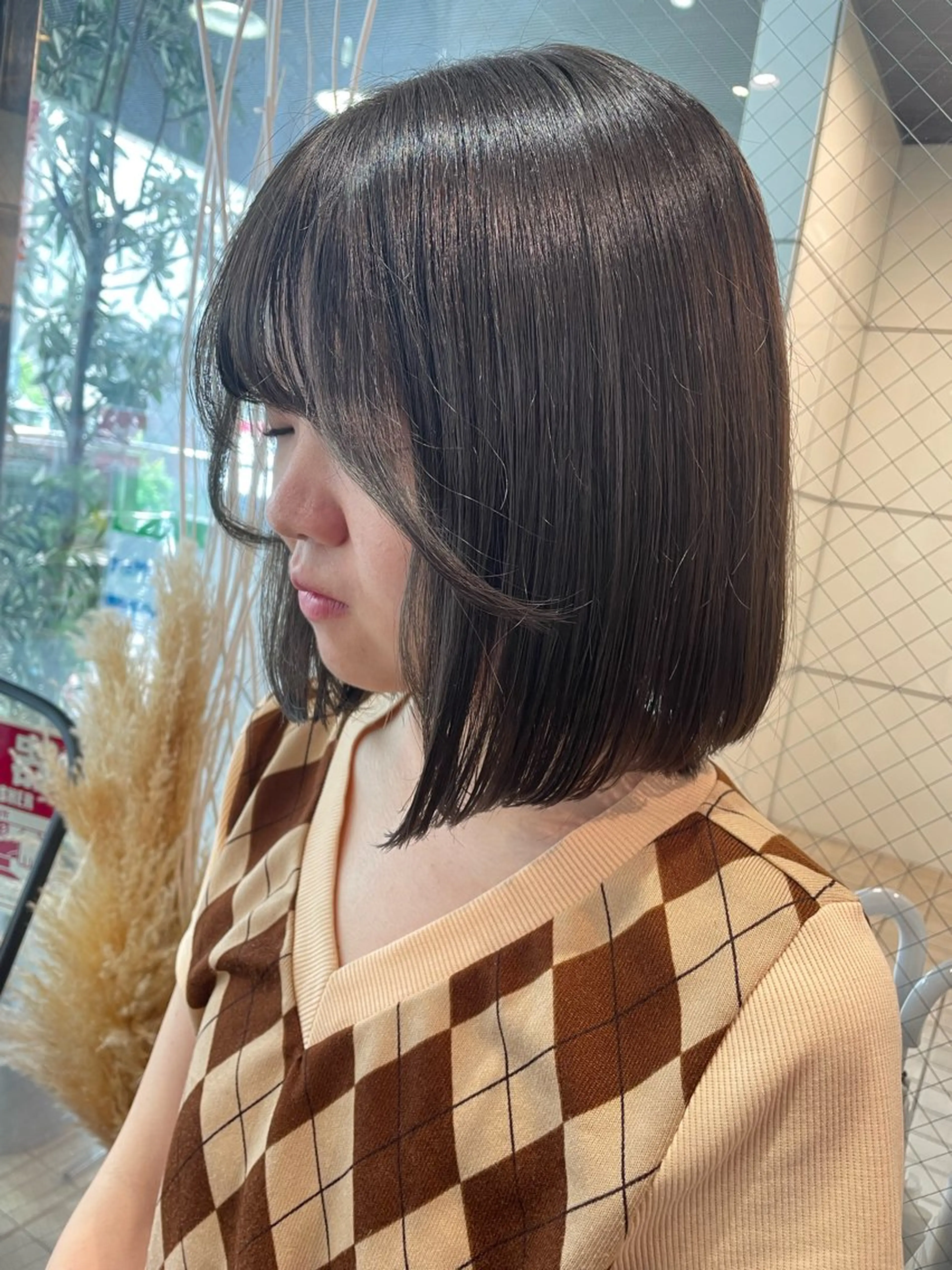 ミディアム カラー デザインカラー カット ヘアカラー メンズ/艶髪/カラー サクラ🌸のヘアスタイル