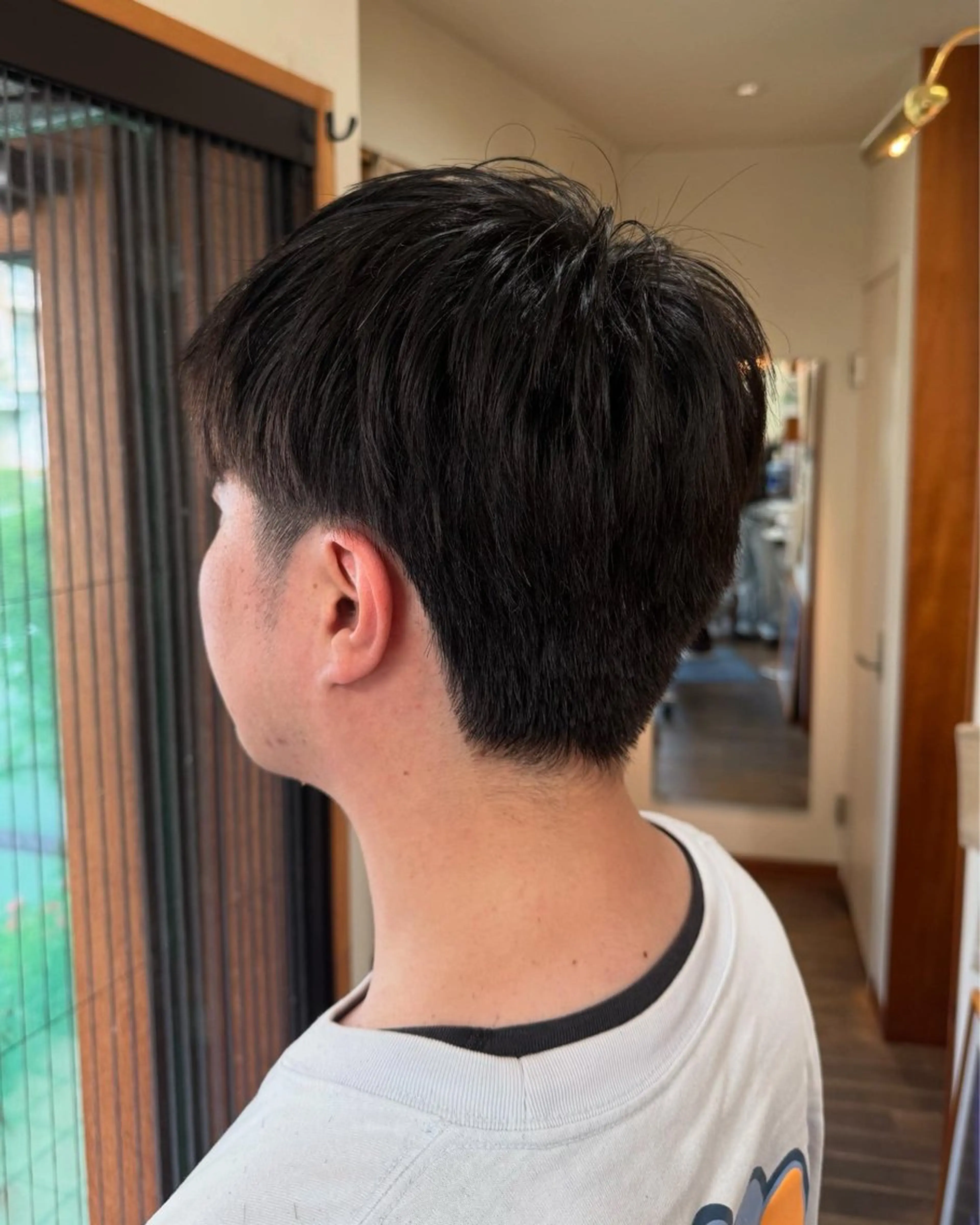 カット+お顔剃り(シェービング)の写真