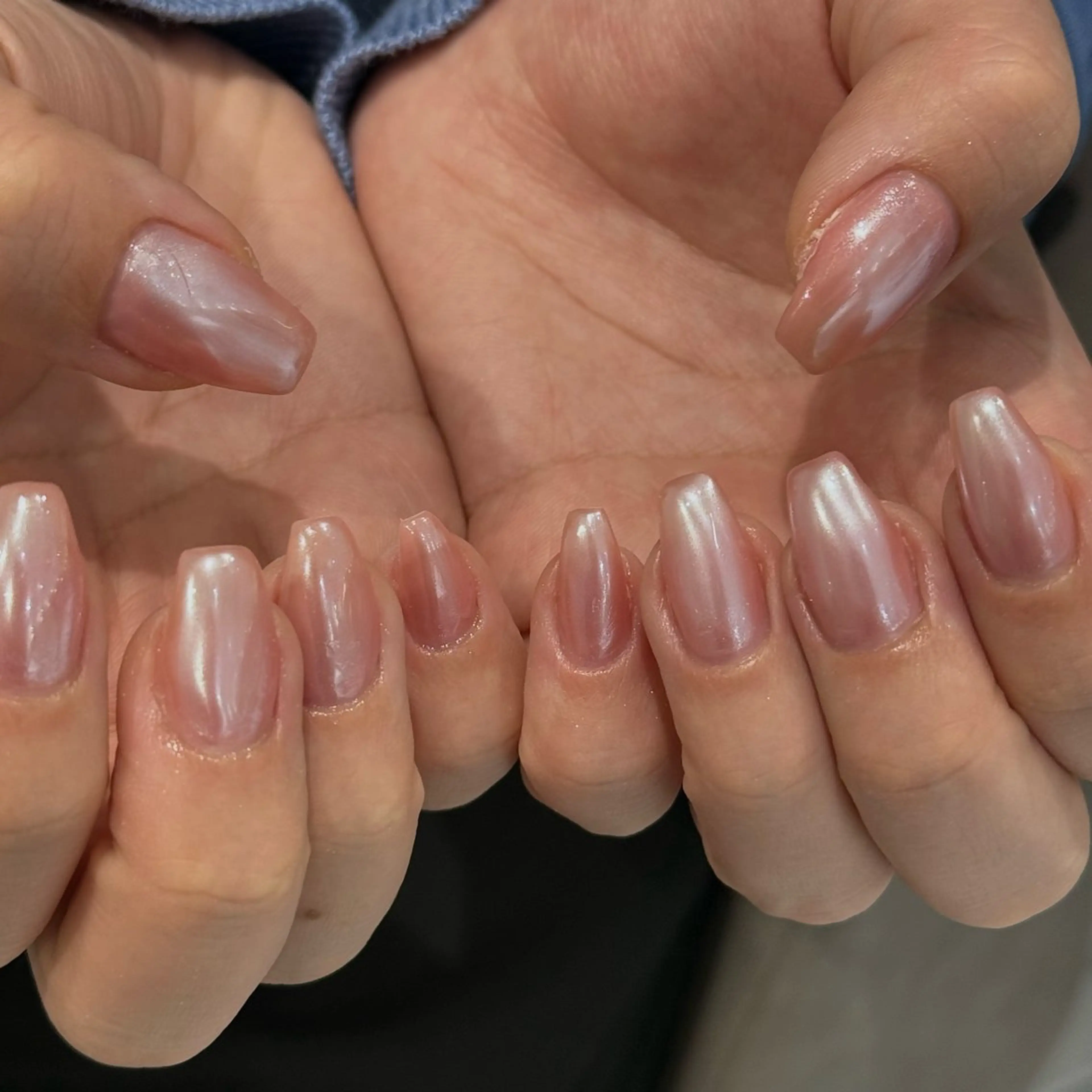 ネイル オーロラネイル ハンドネイル nails by wakabaのネイルデザイン