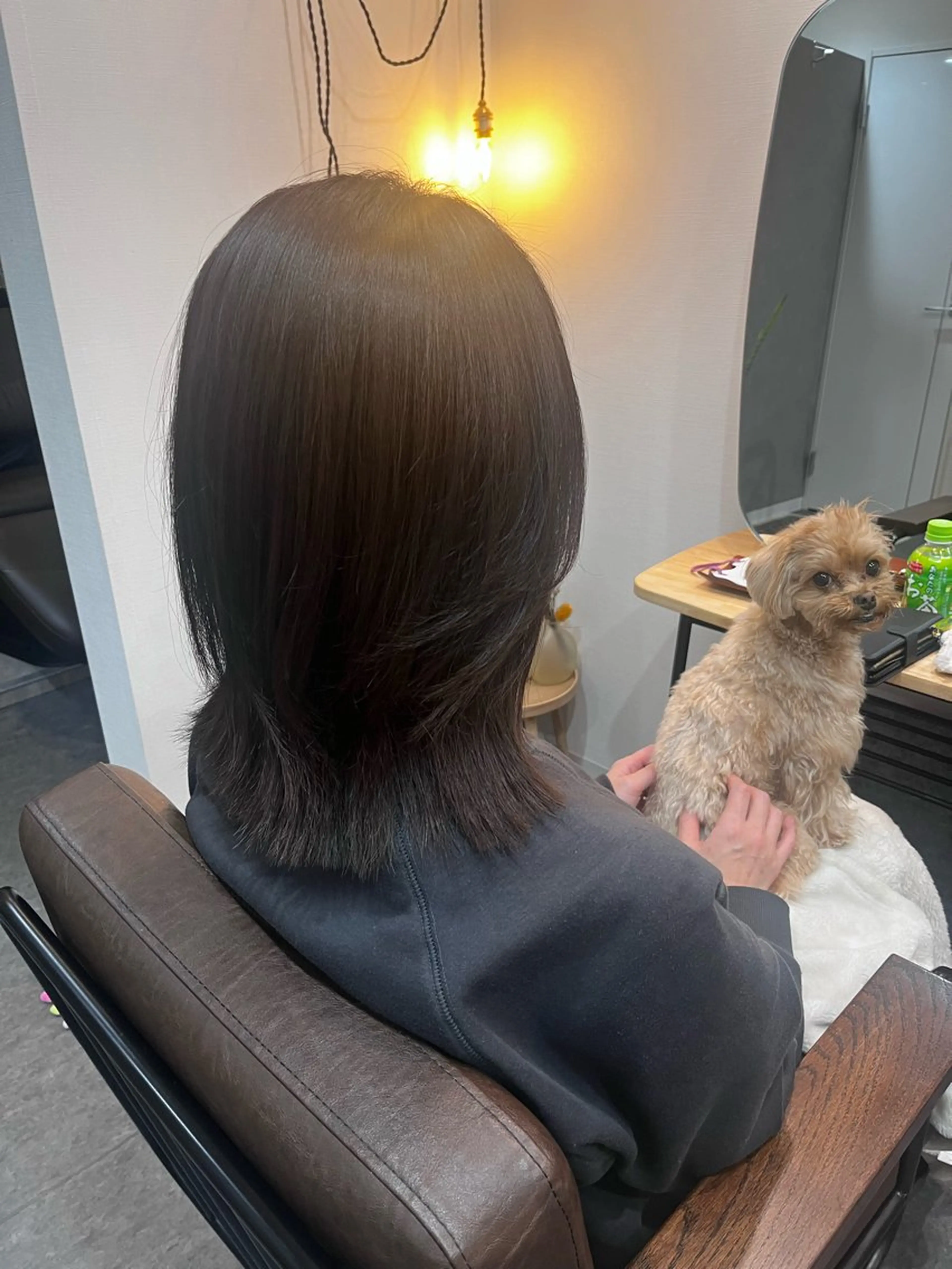 ミディアム Cafune所属・山岡 美穂のヘアスタイル