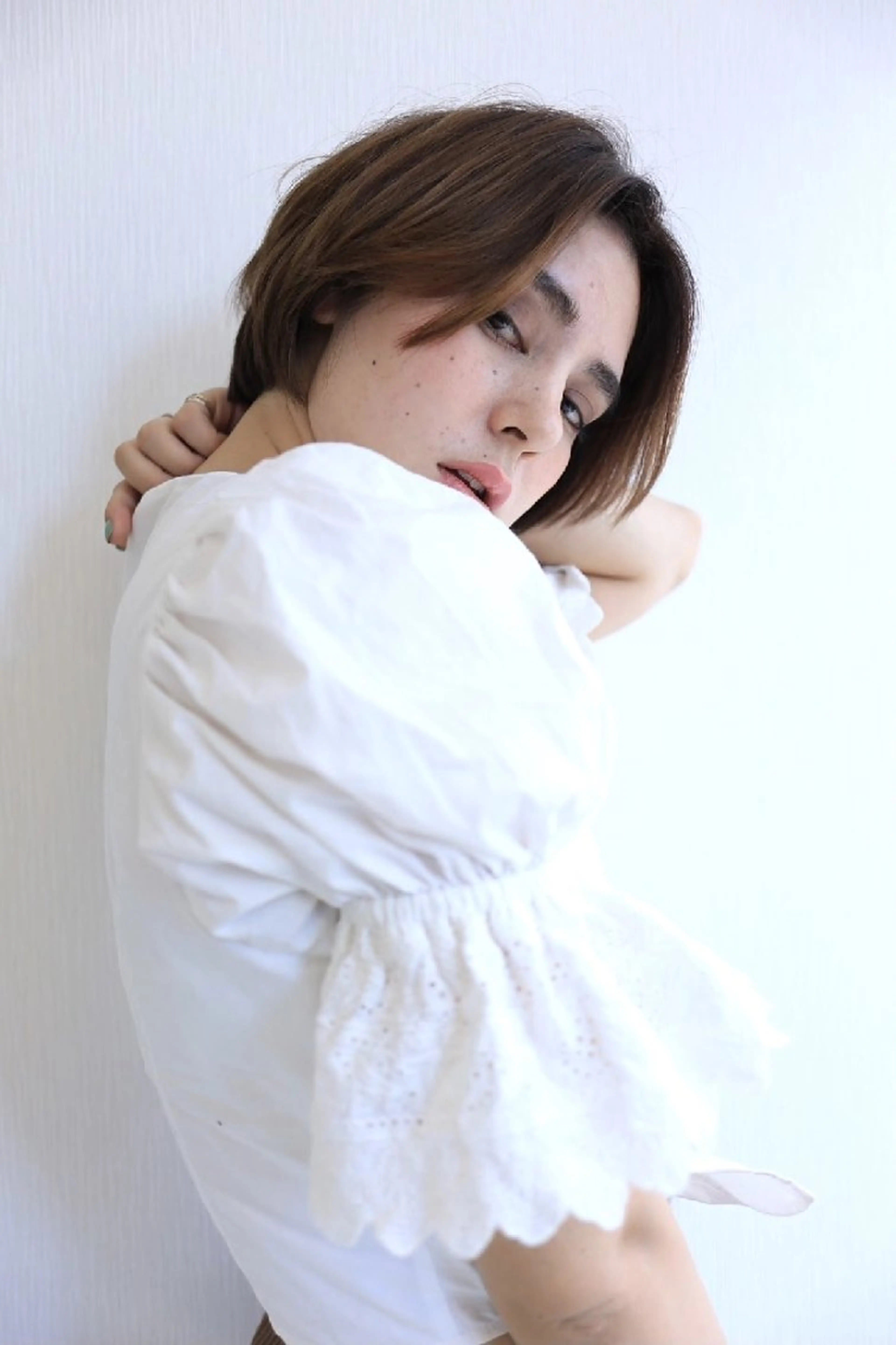 ショート emiwo石川町所属・増田 耀のヘアスタイル