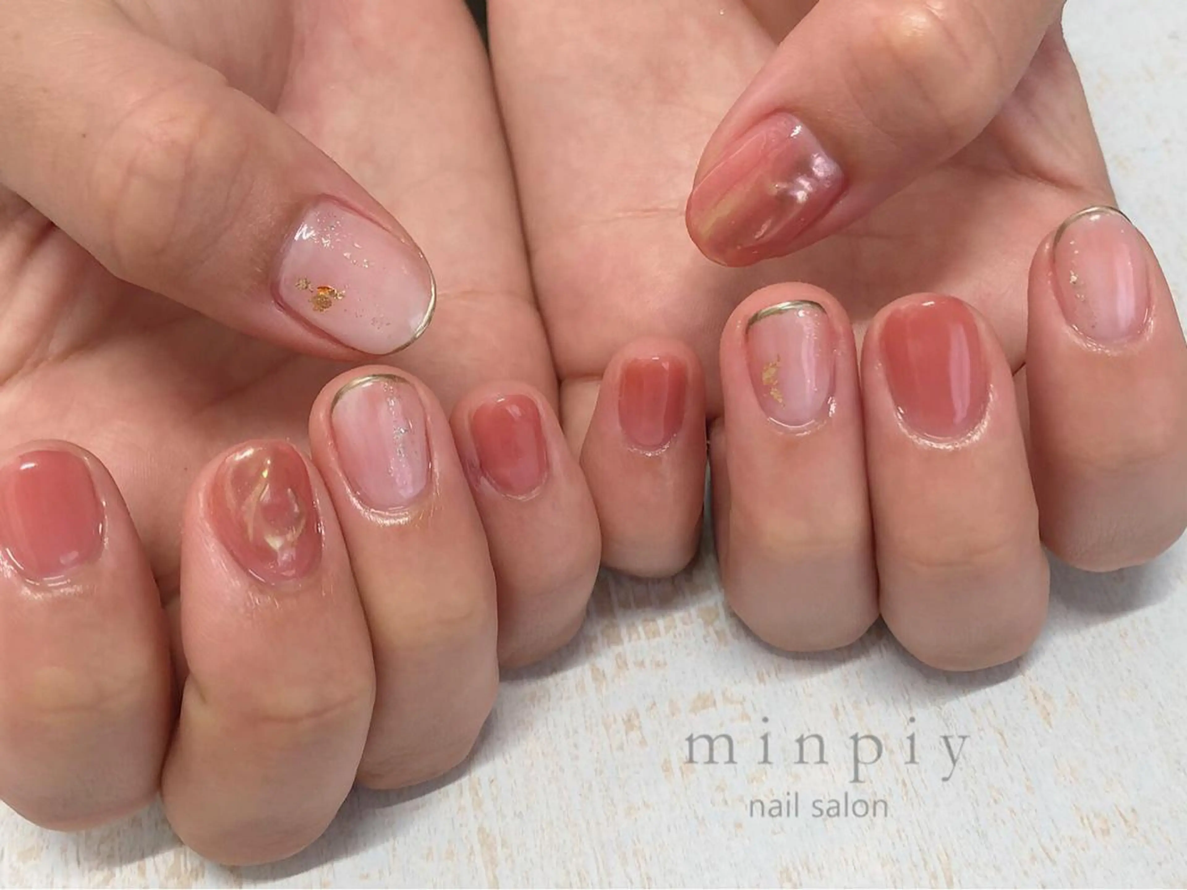 ネイル 𖡼 yumenoのネイルデザイン