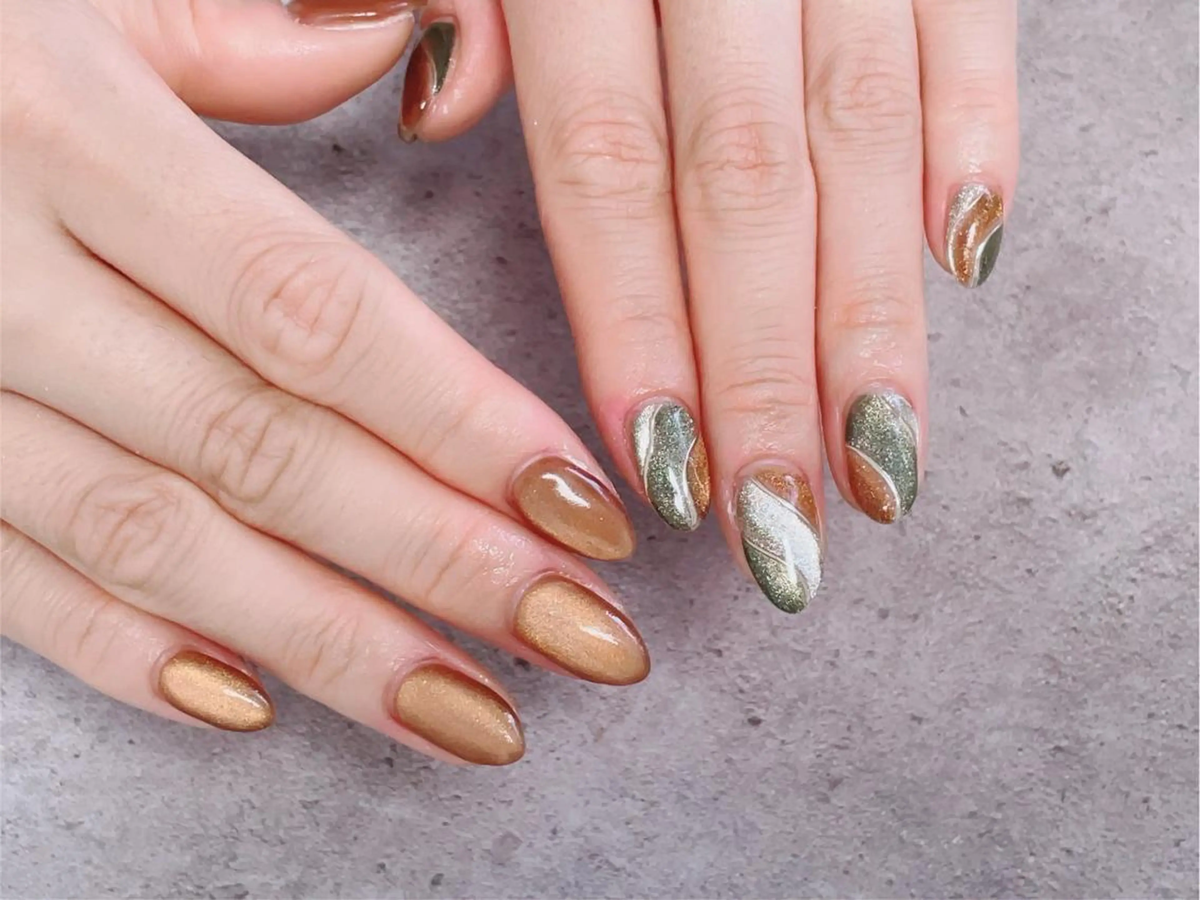 ネイル ハンドネイル 🤎Yun nail salon🤎のネイルデザイン