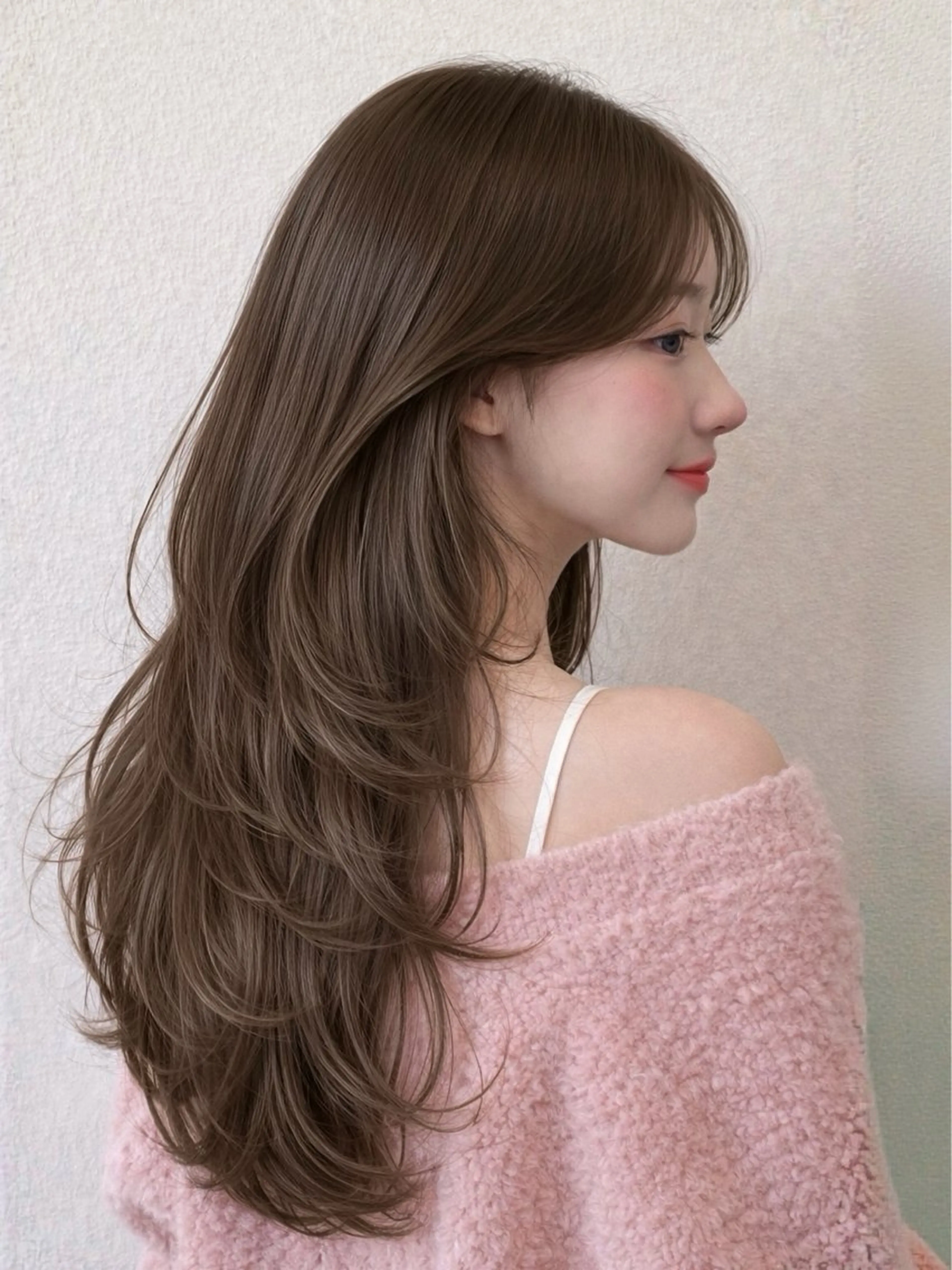 【♥ミニモ限定❤︎】❤︎前髪カット+髪質改善艶カラー+TOKIOトリートメントの写真