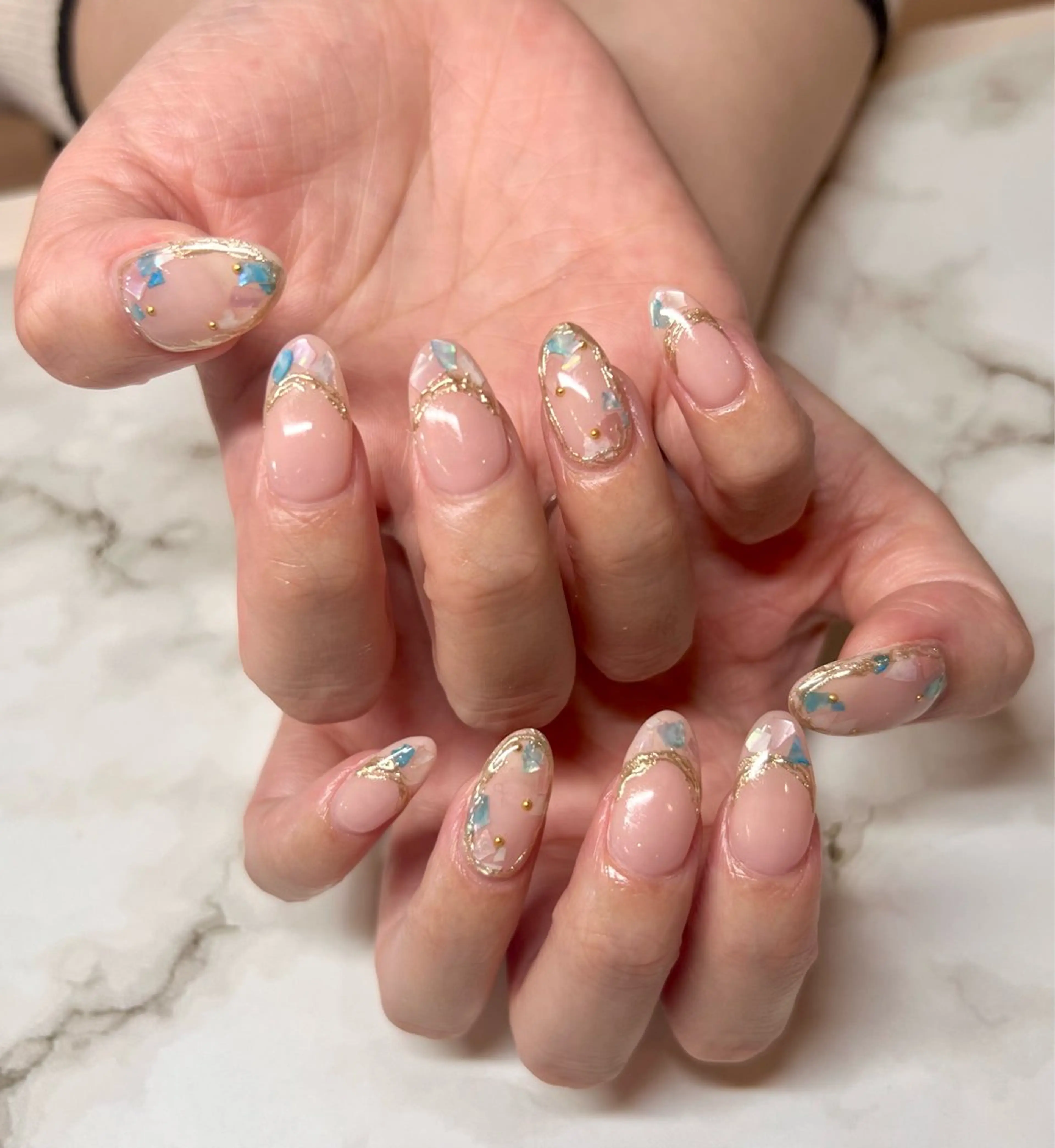 ネイル いちじゅう あおいのネイルデザイン