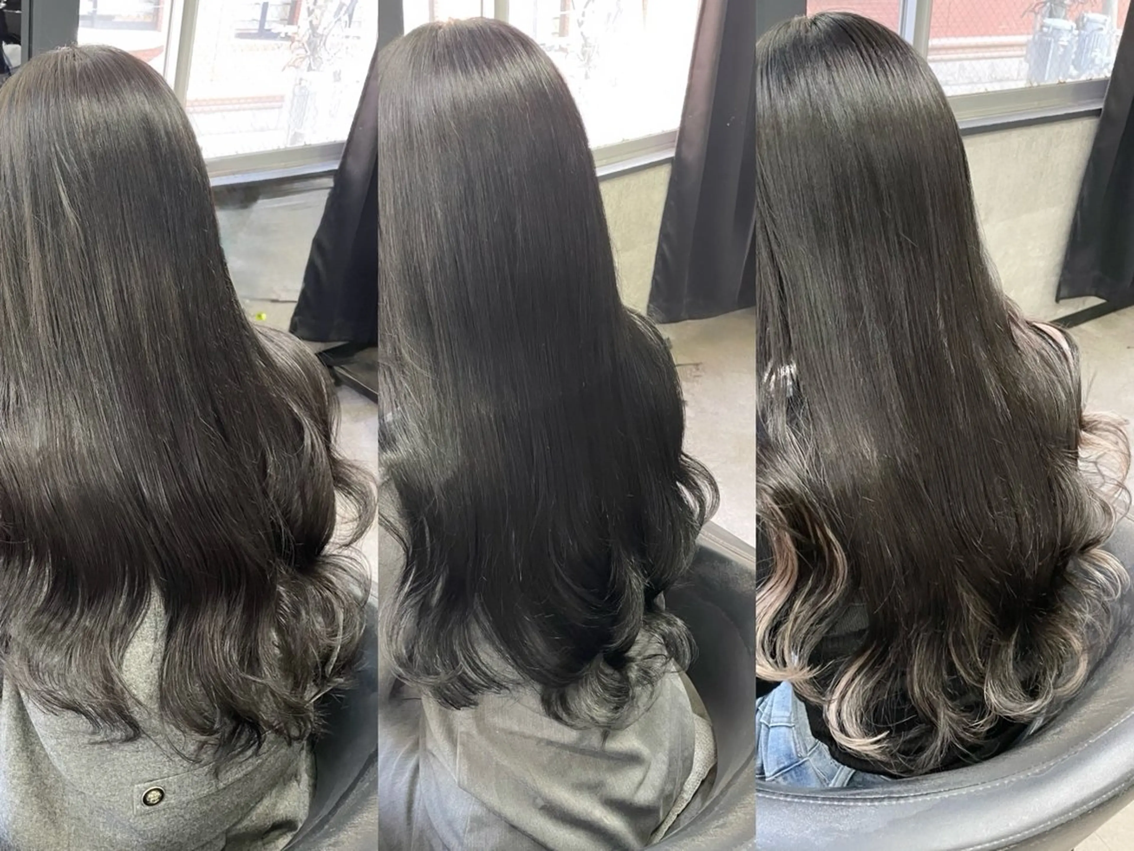 ロング ヘアカラー トリートメント 💎馴染むエクステ ×カラーTOMO💎のヘアスタイル