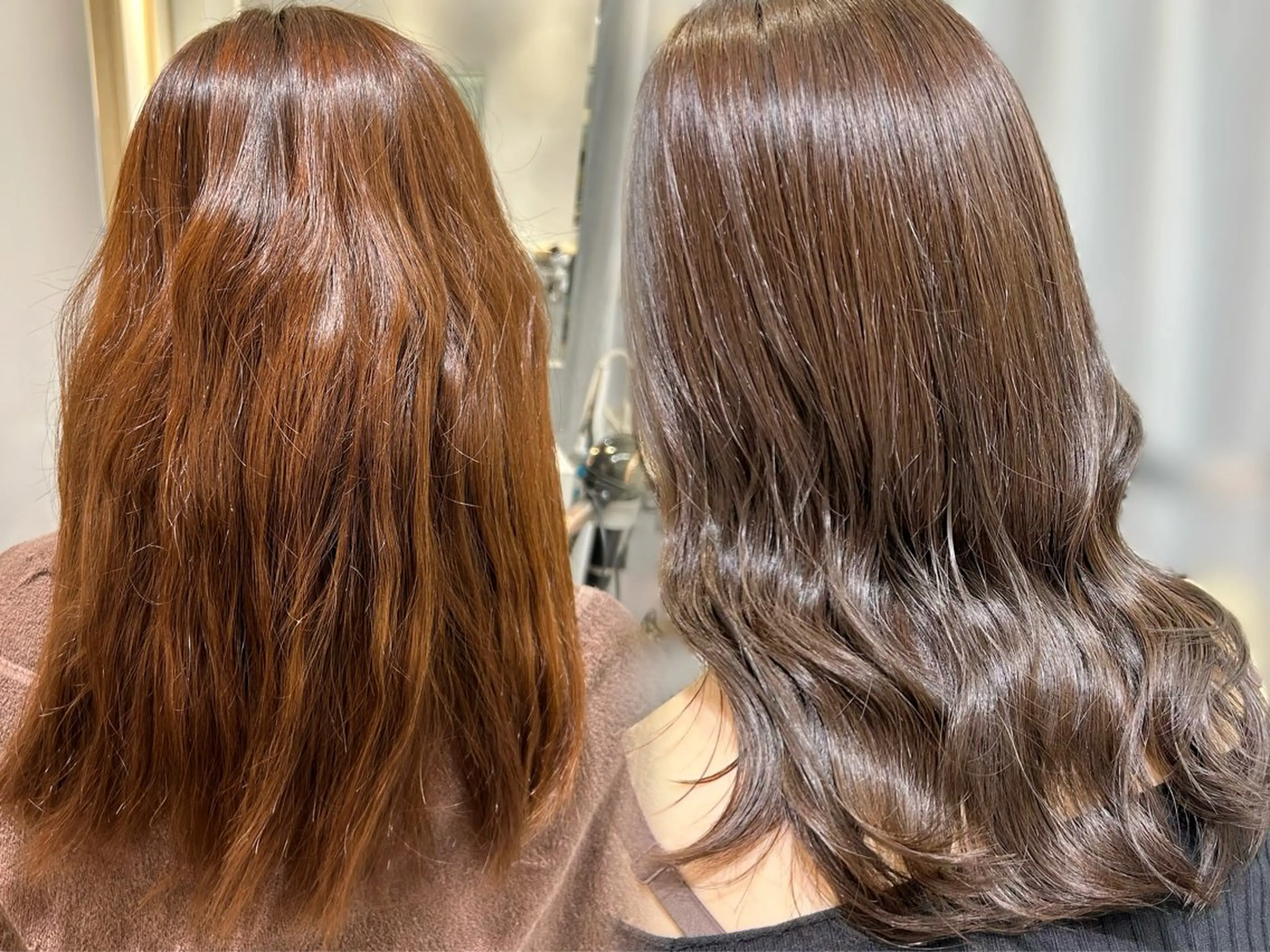 ミディアム カラー 透明感カラー カット ヘアカラー 🌿池袋ボブ/美髪 縮毛矯正taigaのヘアスタイル