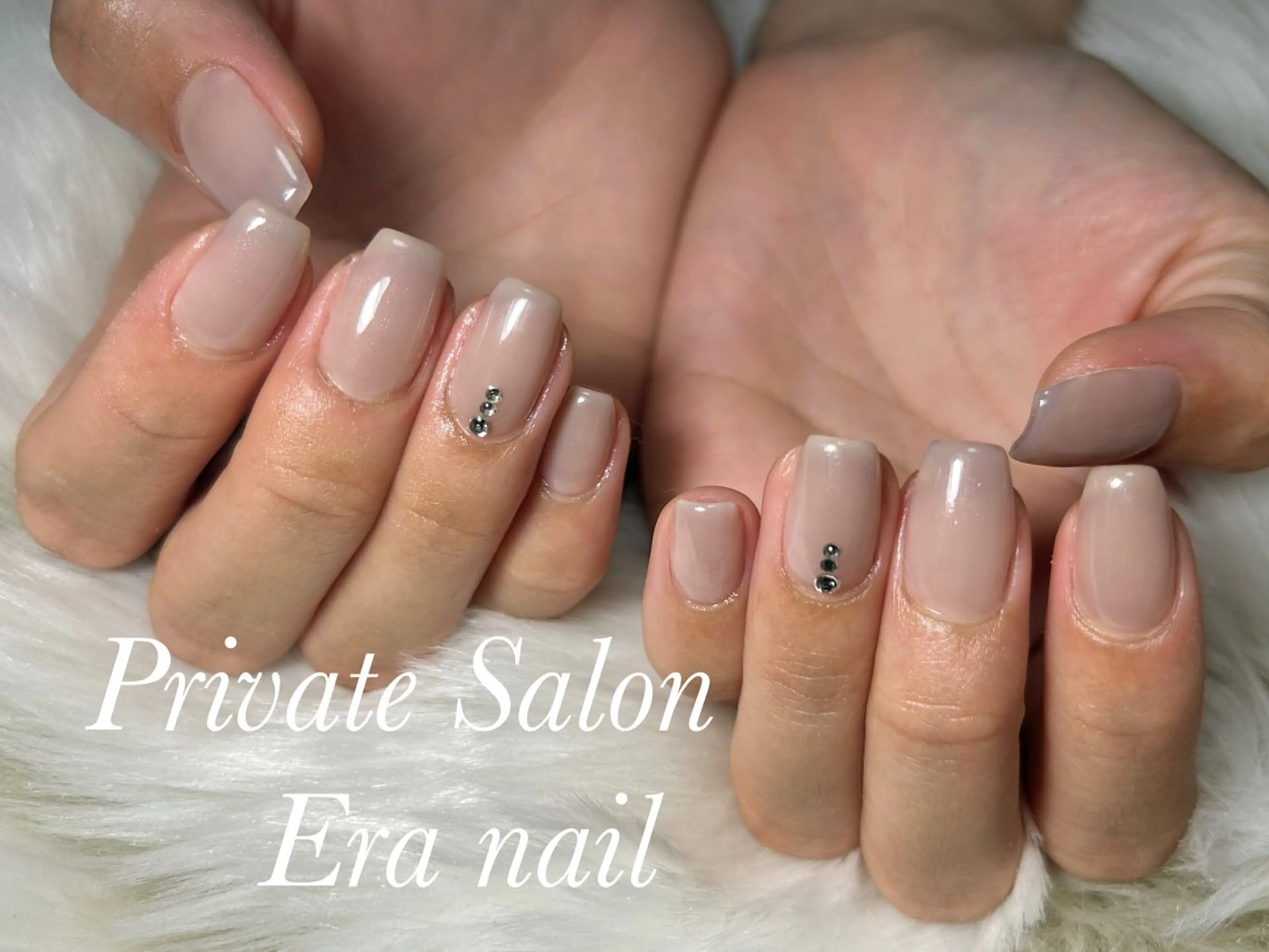 ネイル ワンカラーネイル ハンドネイル Era nailのネイルデザイン