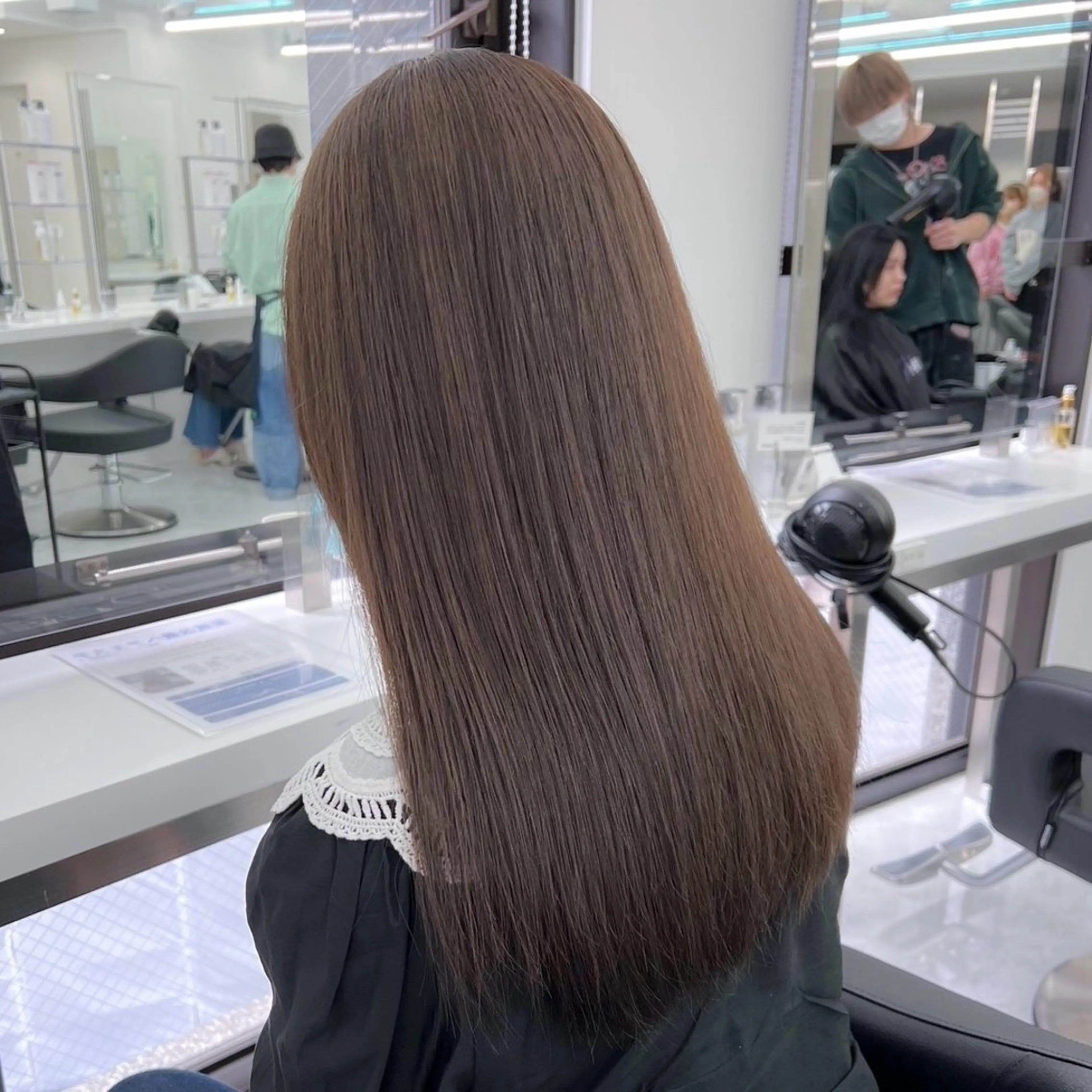 ロング カラー ヘアカラー ヘッドスパ ヘアセット ガーリーstyle ❤︎misaki🏹のヘアスタイル