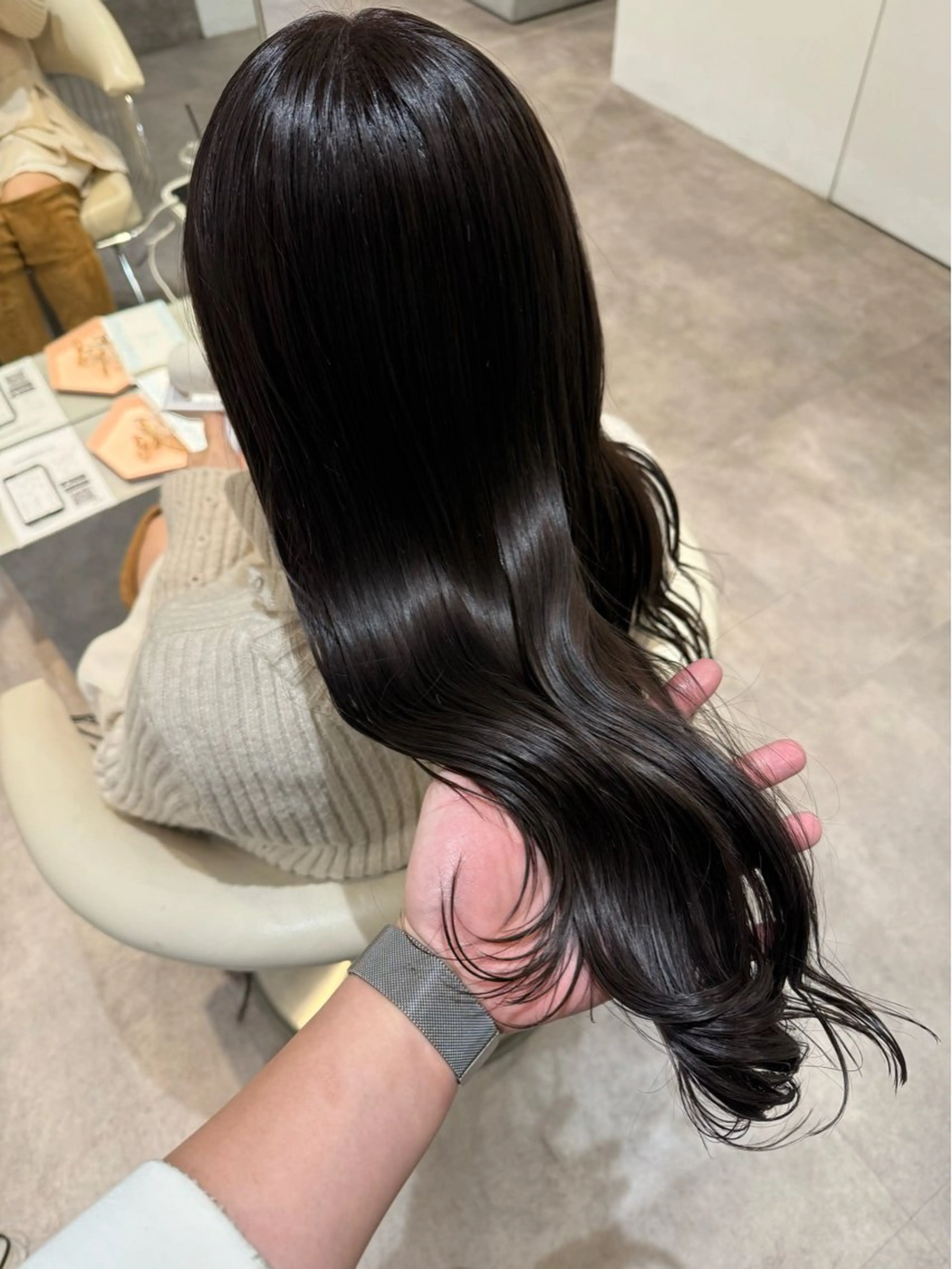 ミディアム カラー カット ヘアカラー トリートメント 💎透明感カラー特化 💎TAISEIのヘアスタイル