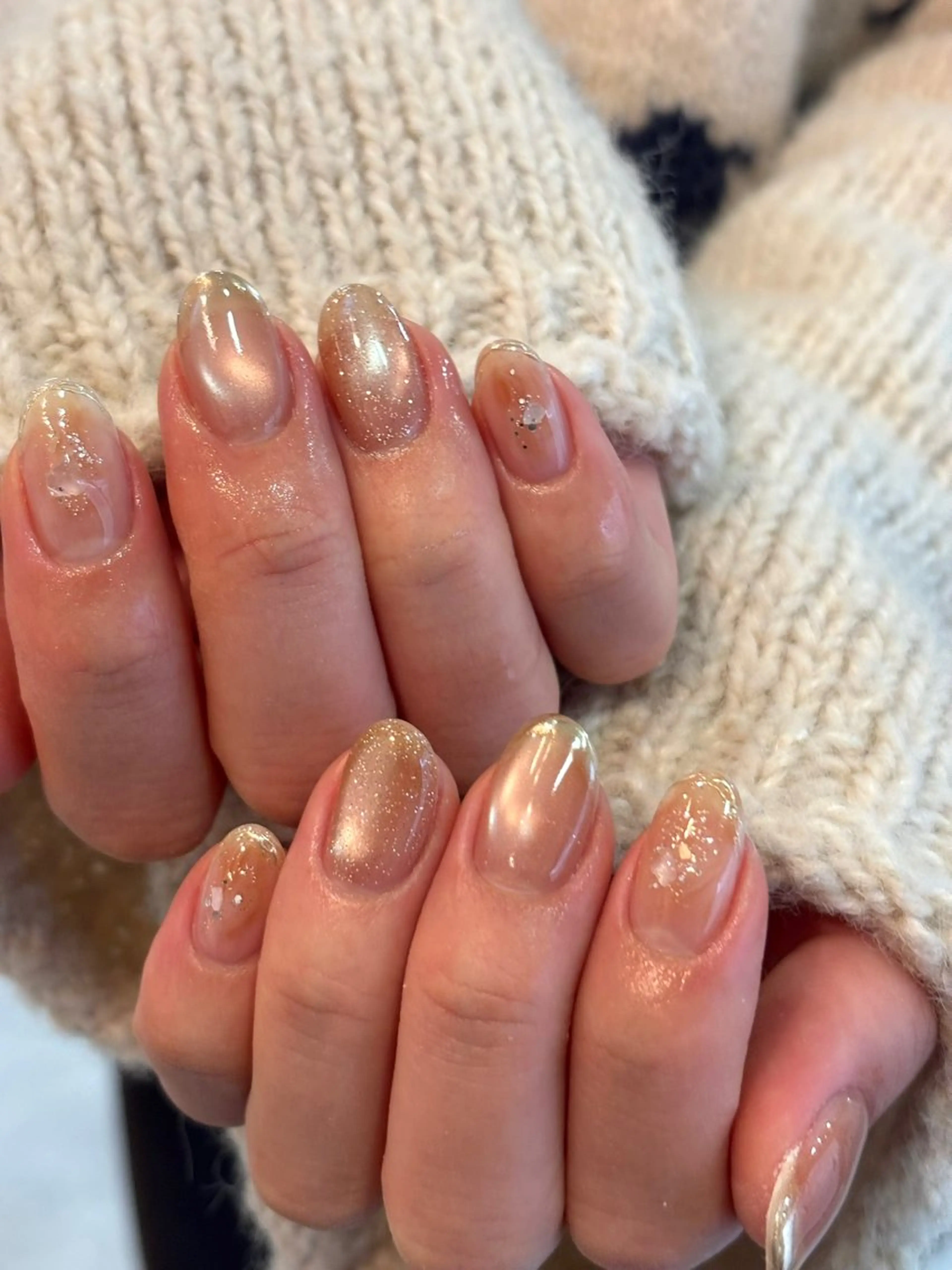 ネイル ニュアンスネイル 春ネイル ハンドネイル charme nailのネイルデザイン